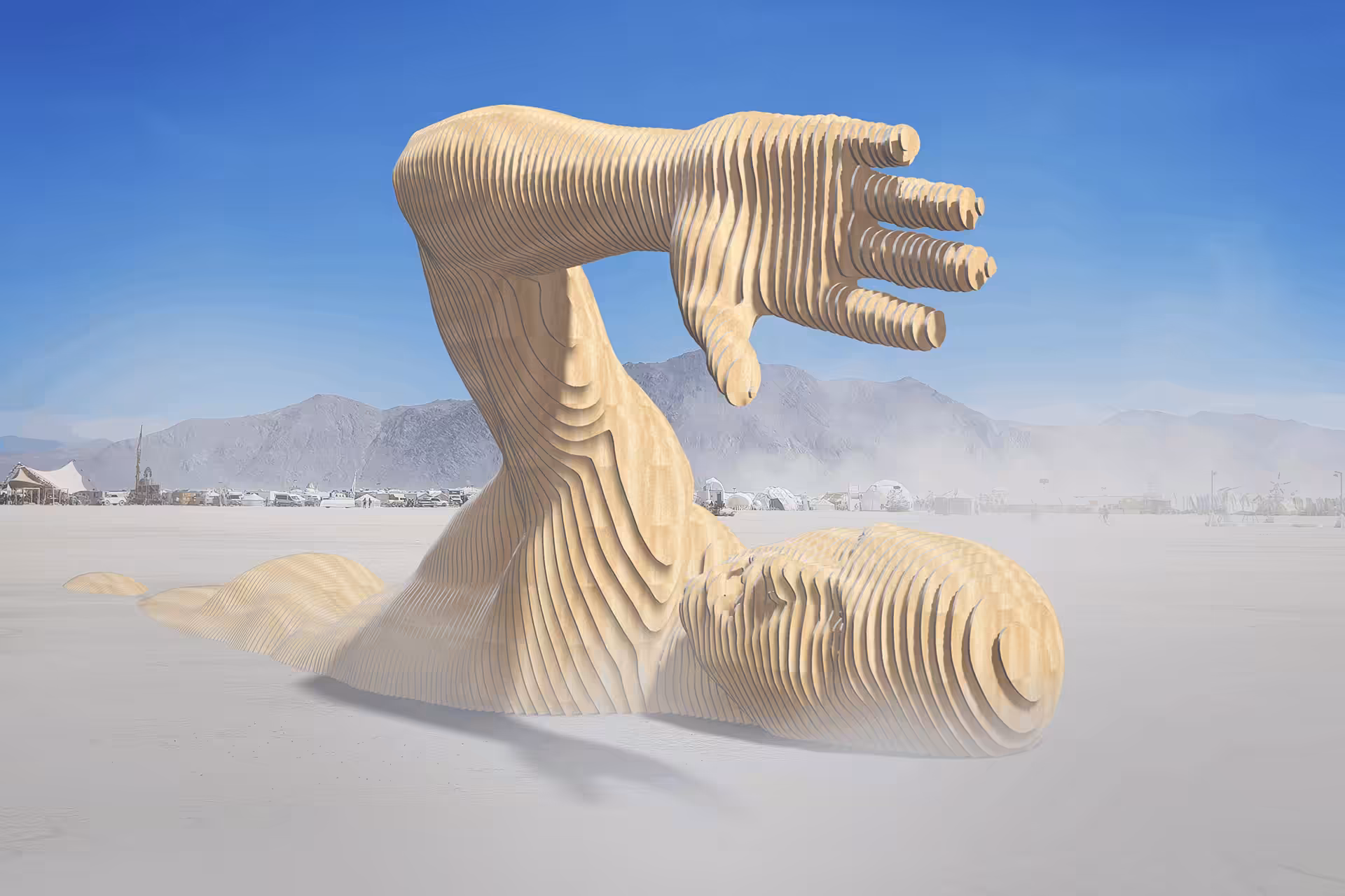 Merman Art for Burning man 2021
