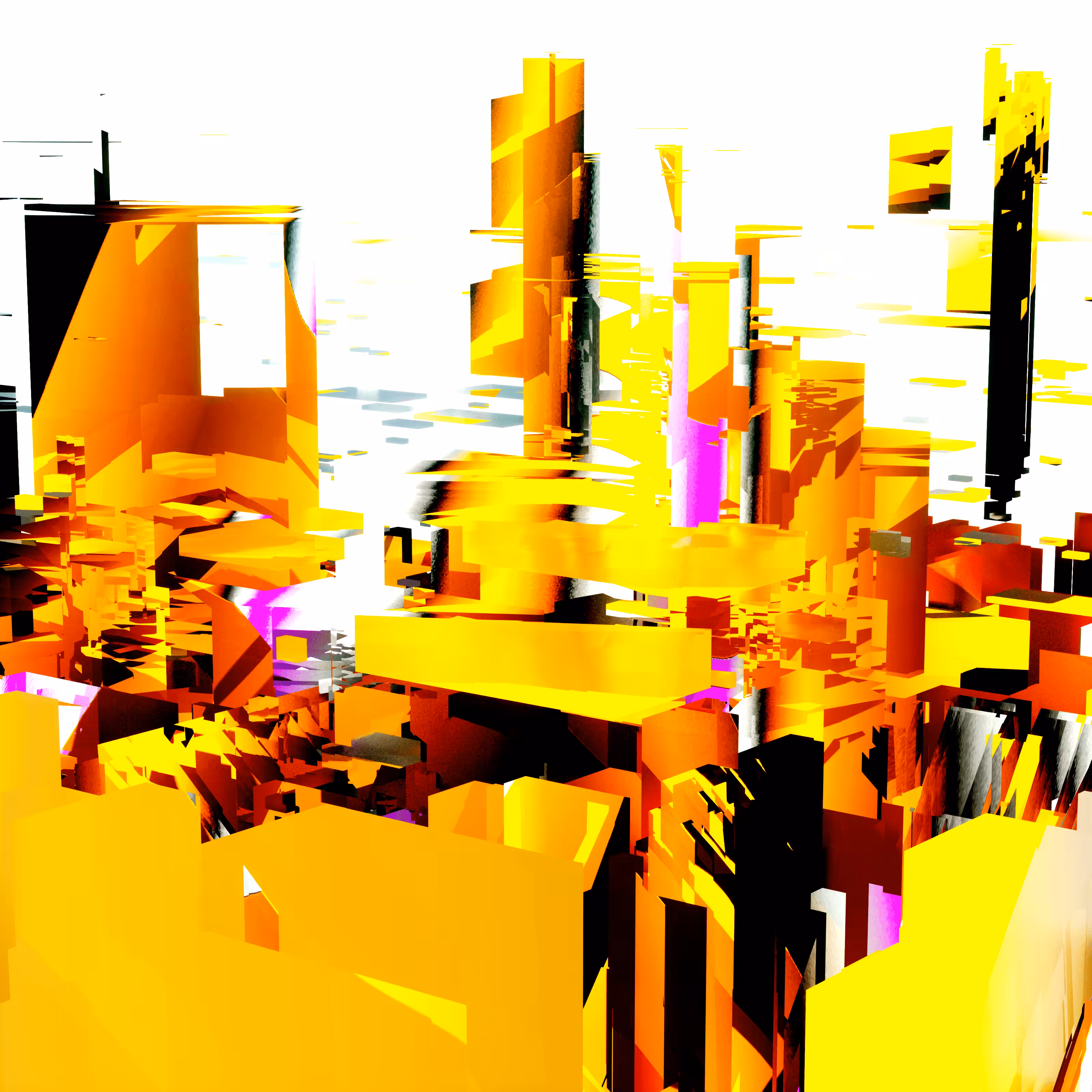 Golden City - World of Abstractania 001