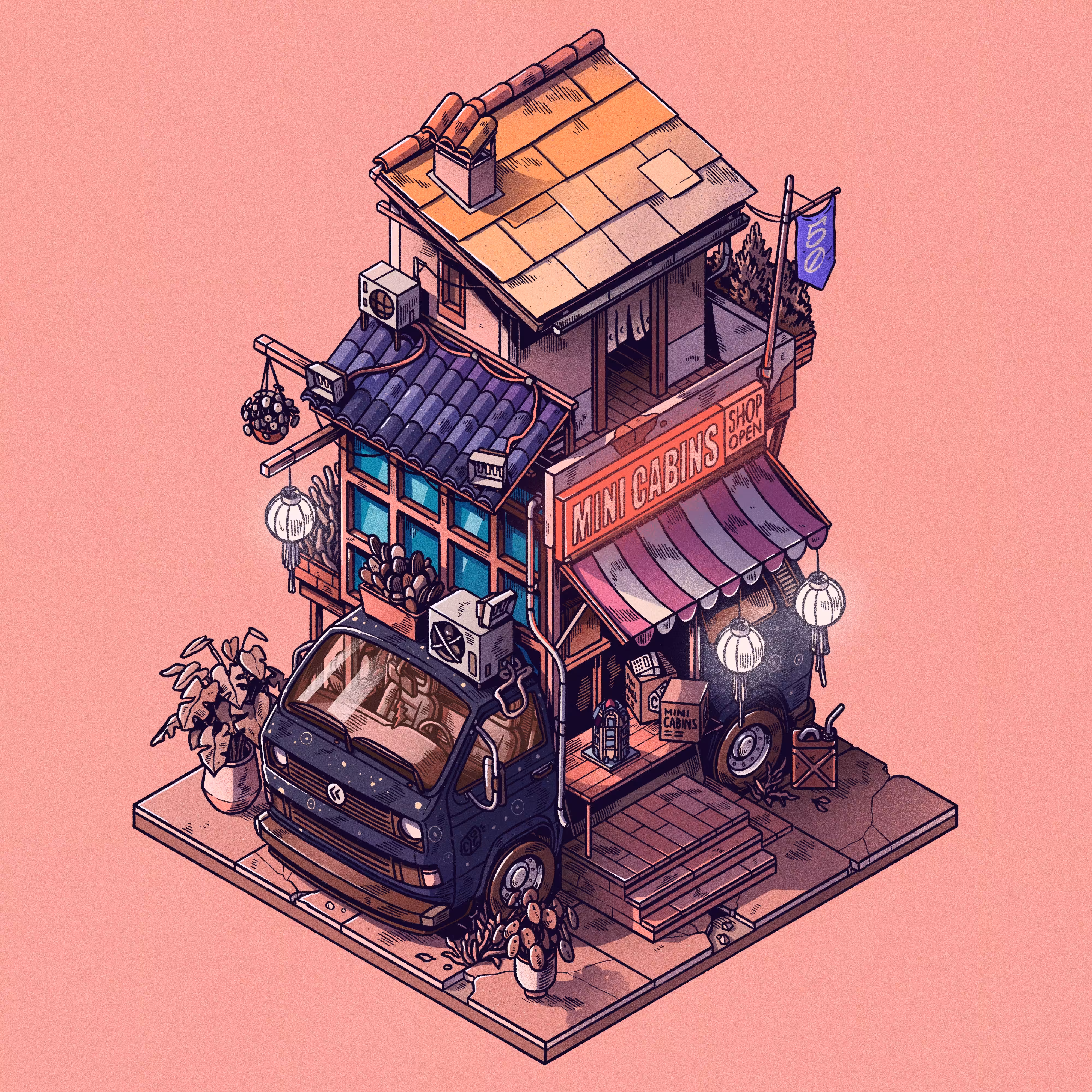 Curious Cabins #50: Caravan #283