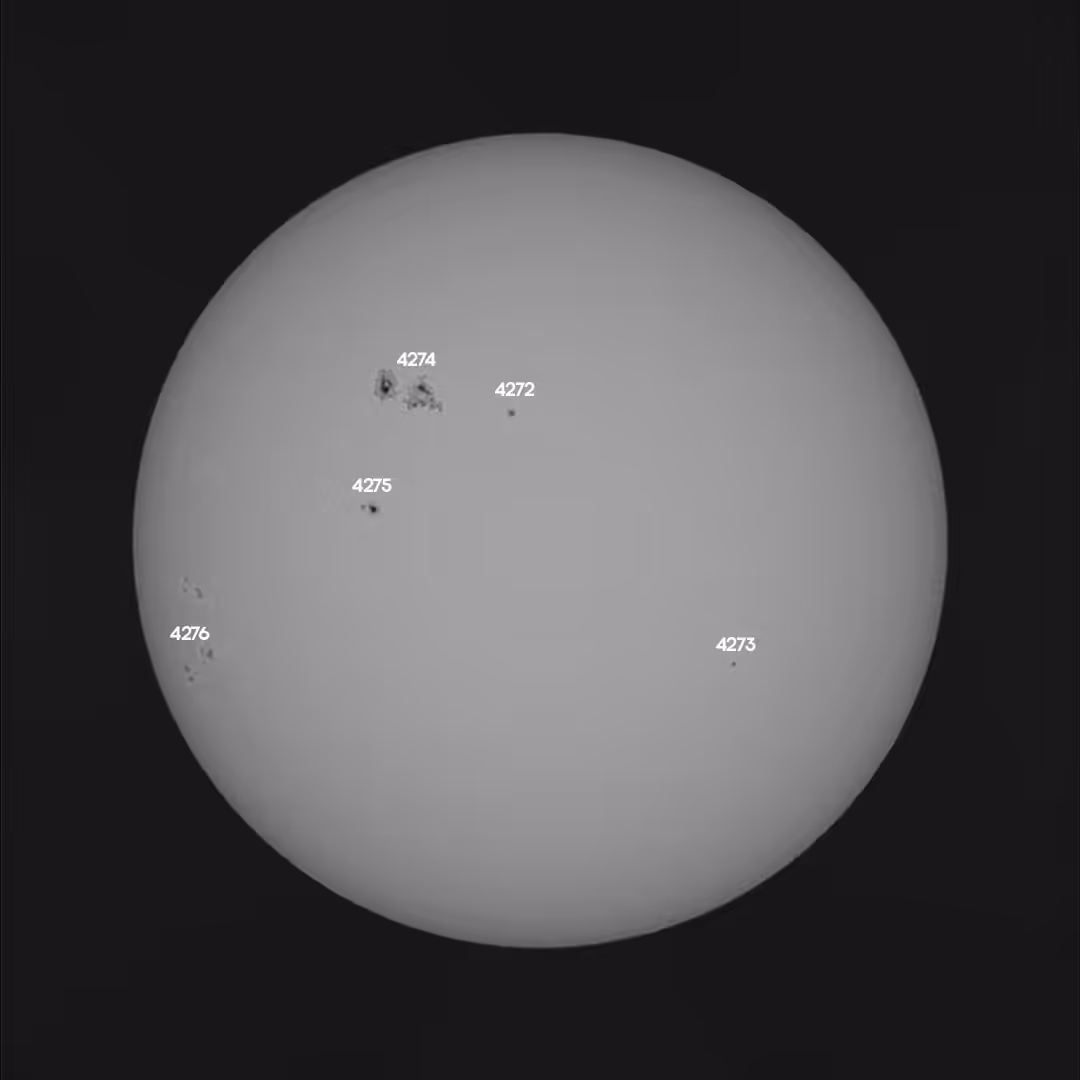 Solar Cycle 25: #587, 7/11/25