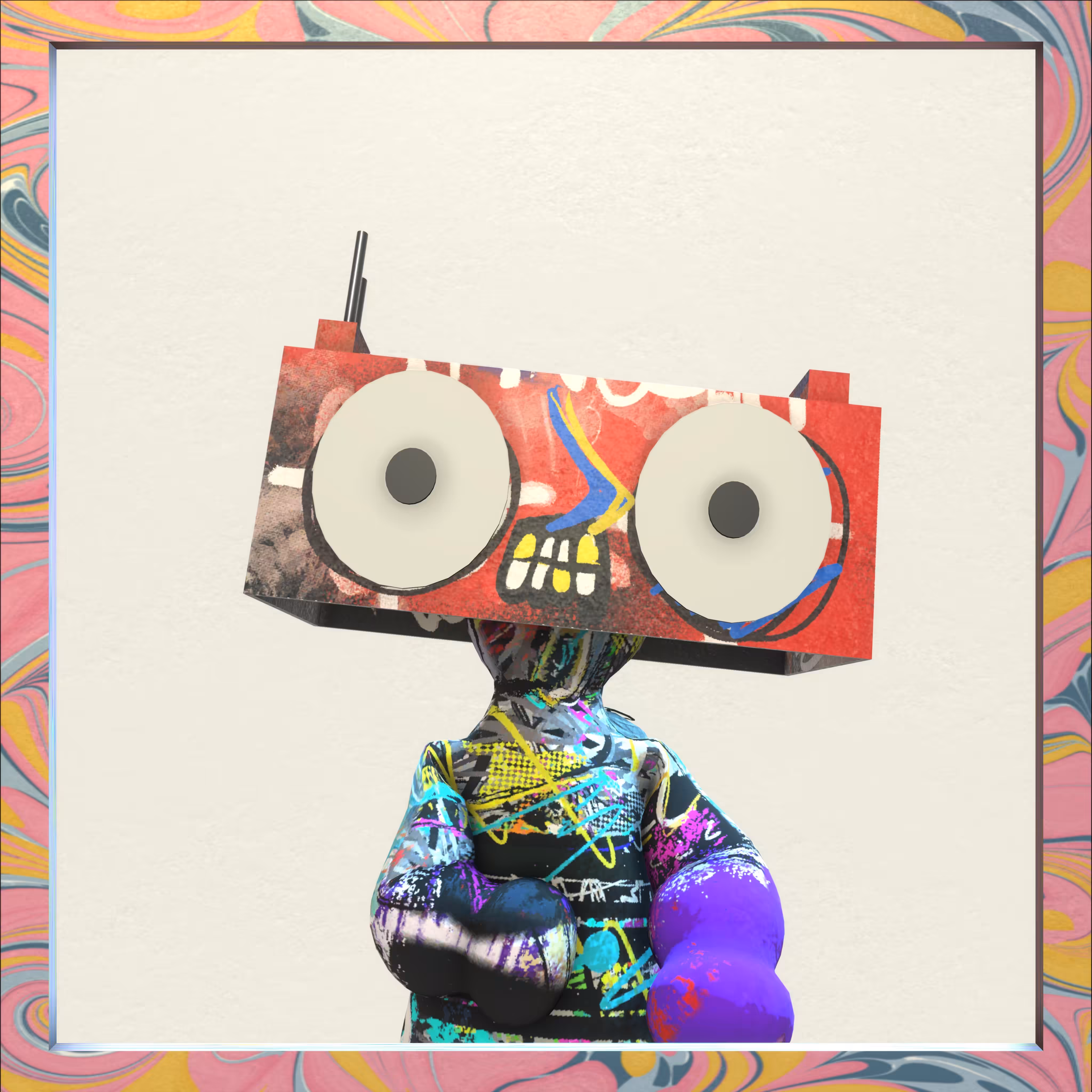 Boomboxhead #253
