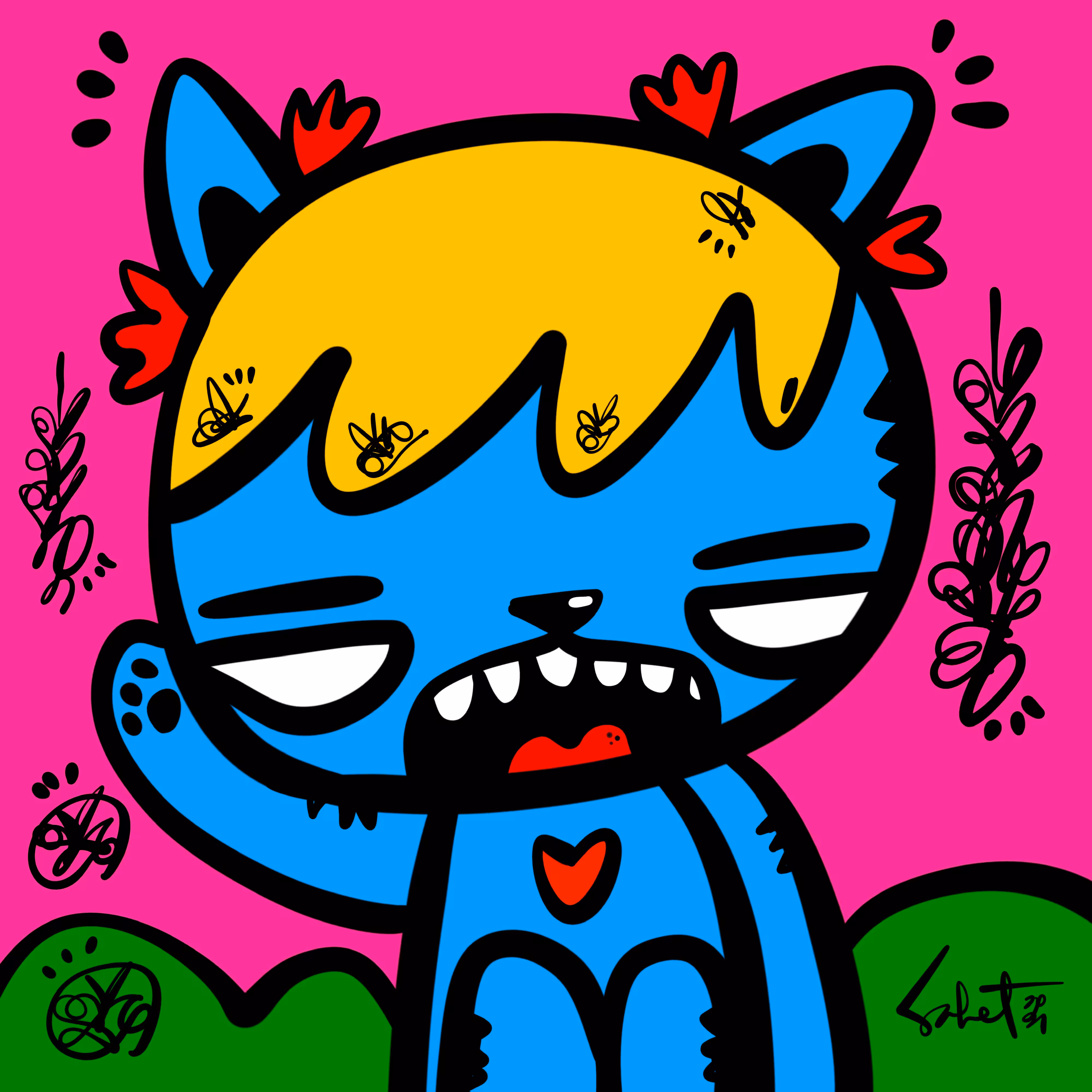 Ugly Kitties by Sabet #181