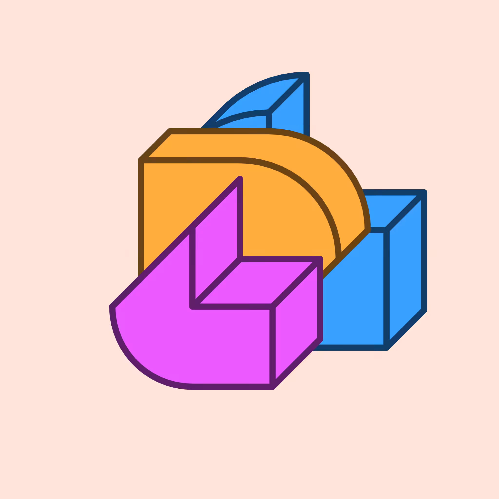 Calm shapes #1603