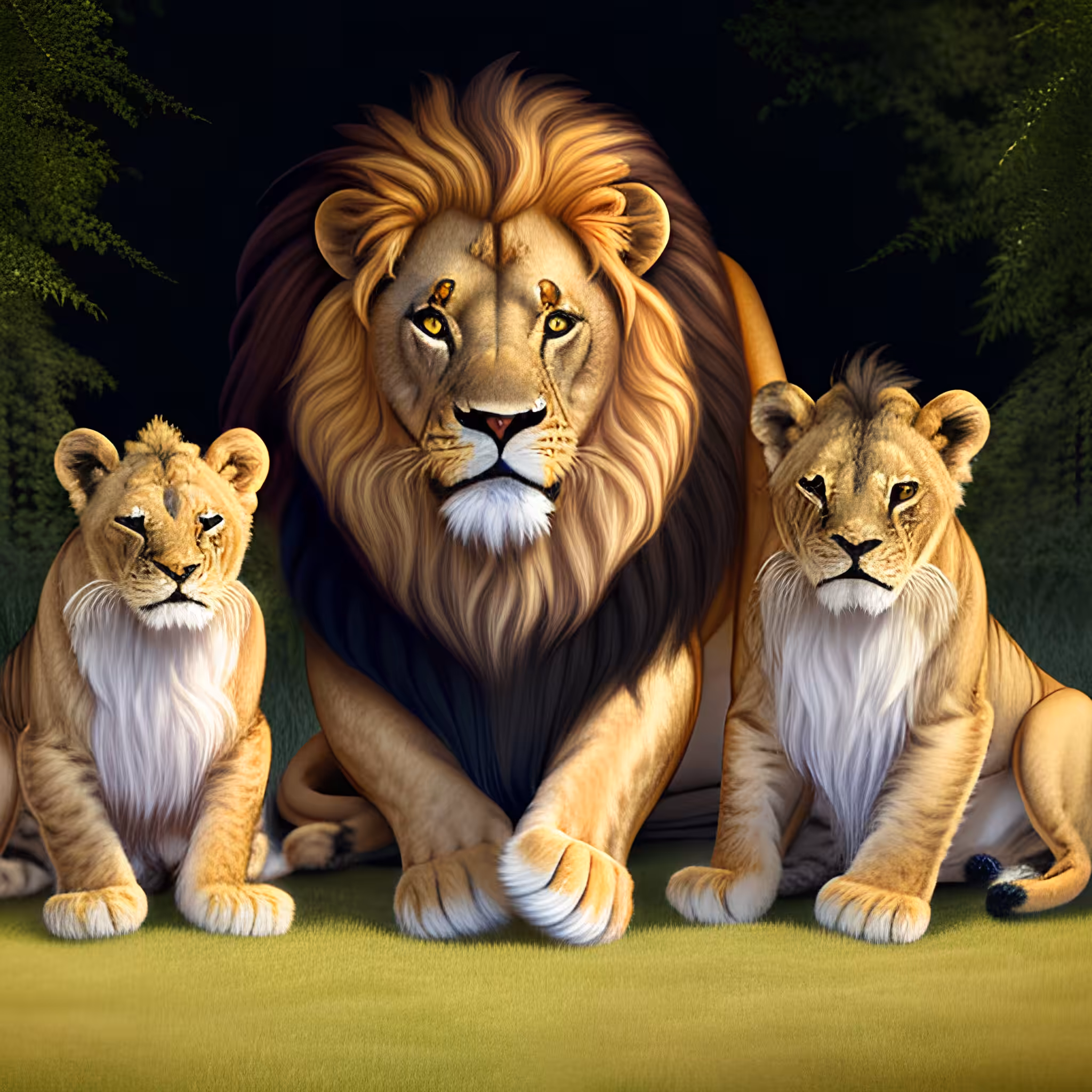 Big Kitty Family