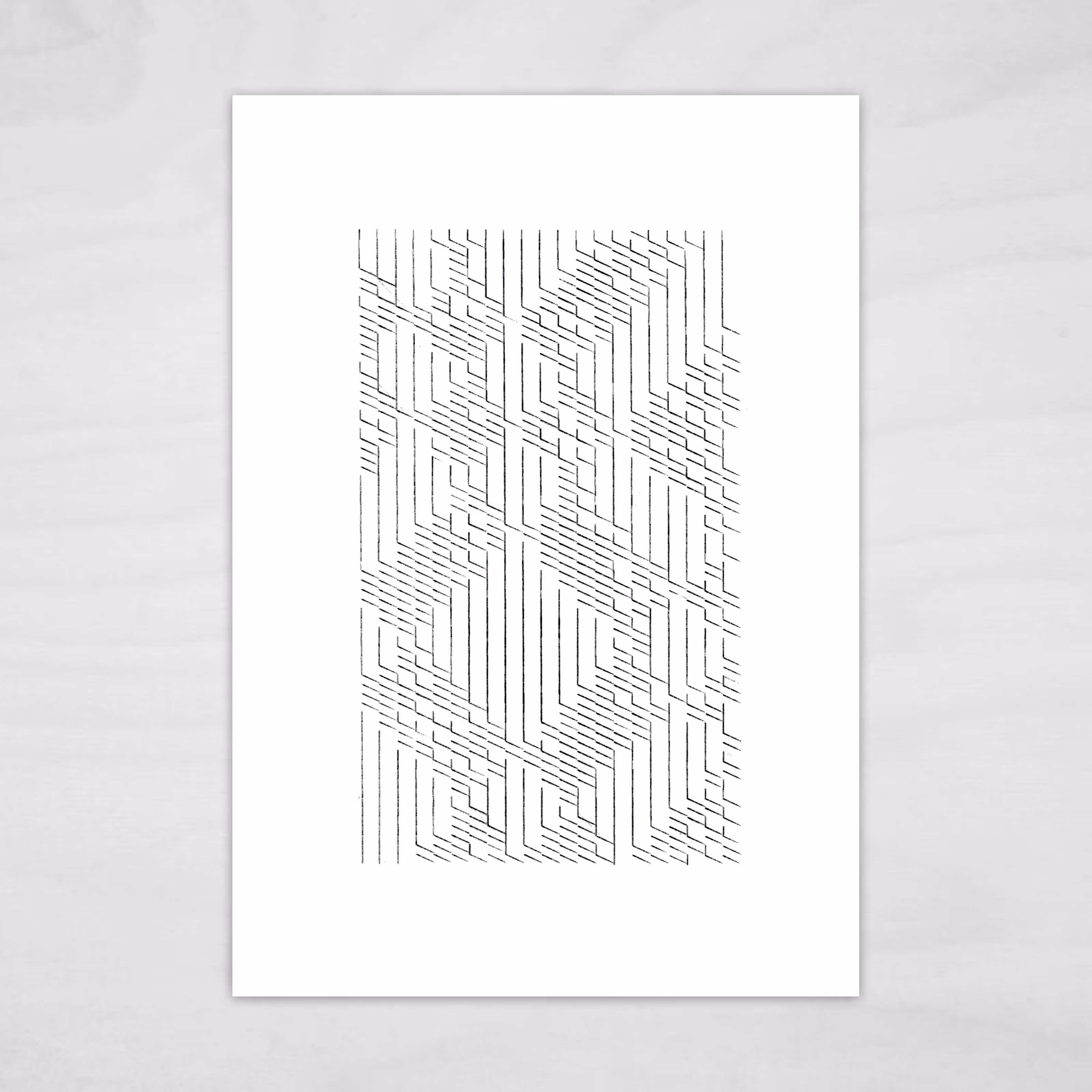 Card Index (for Three-Dimensional Writing) II