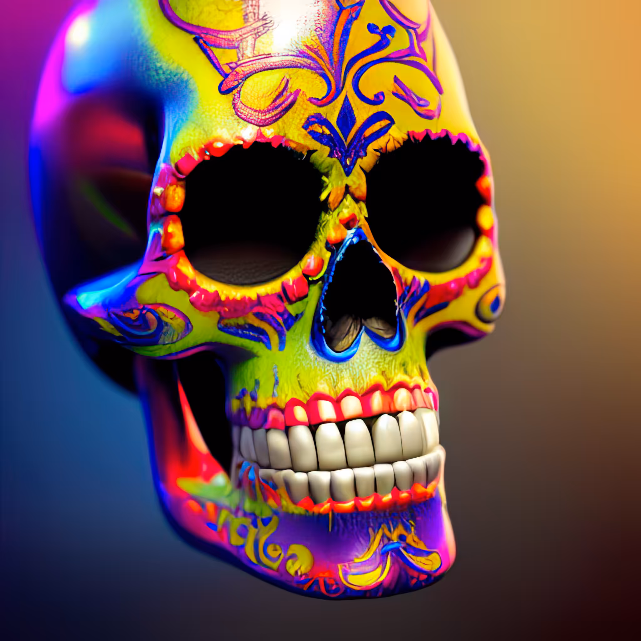 Head Case - A Color Study: Head Case #438