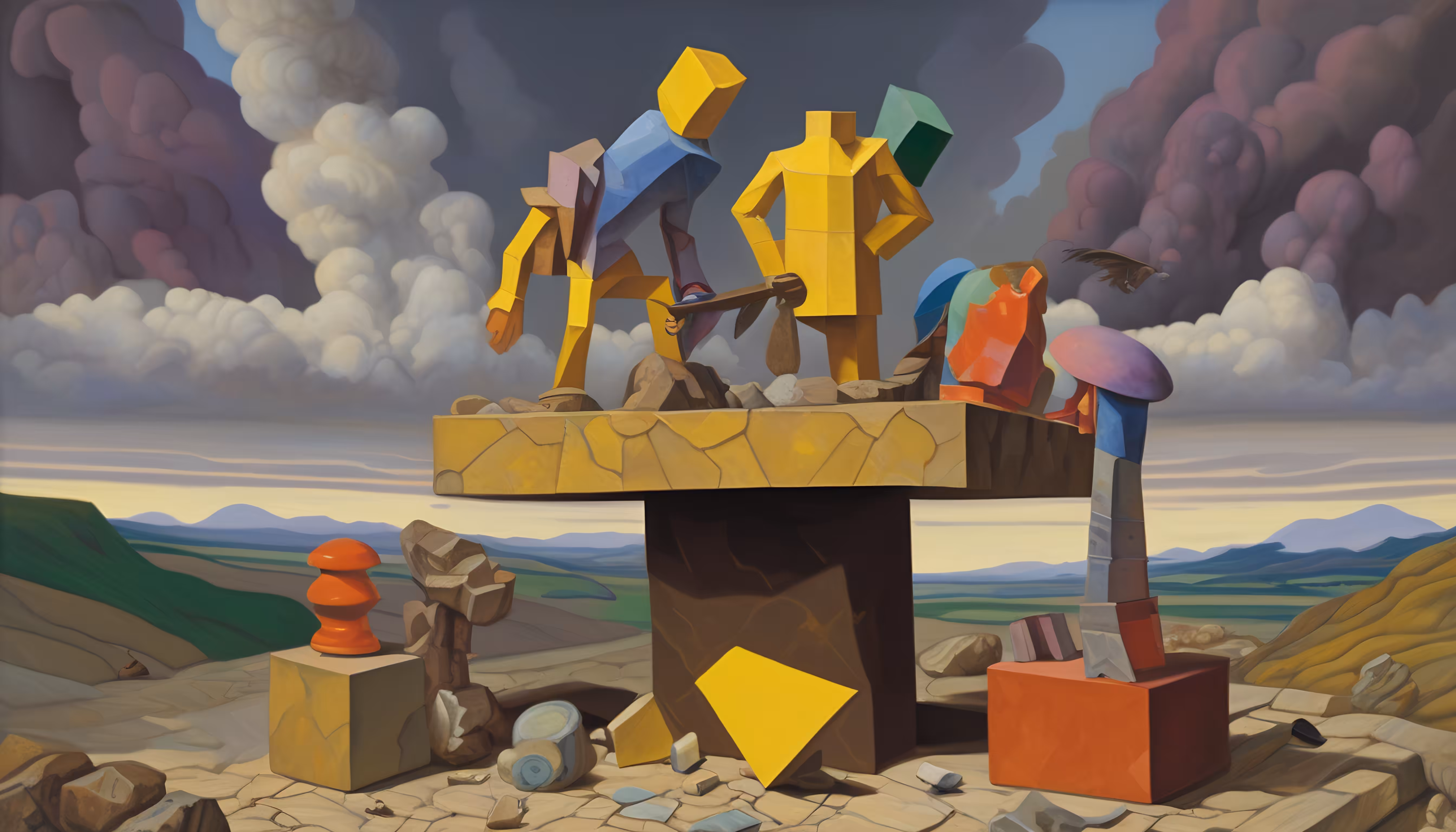 Checkmate in Surreal Display