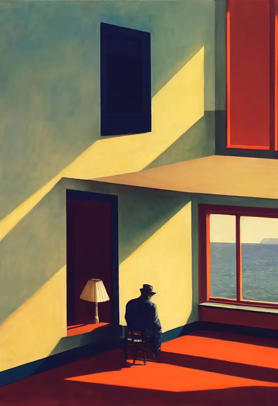 Watching the sea
