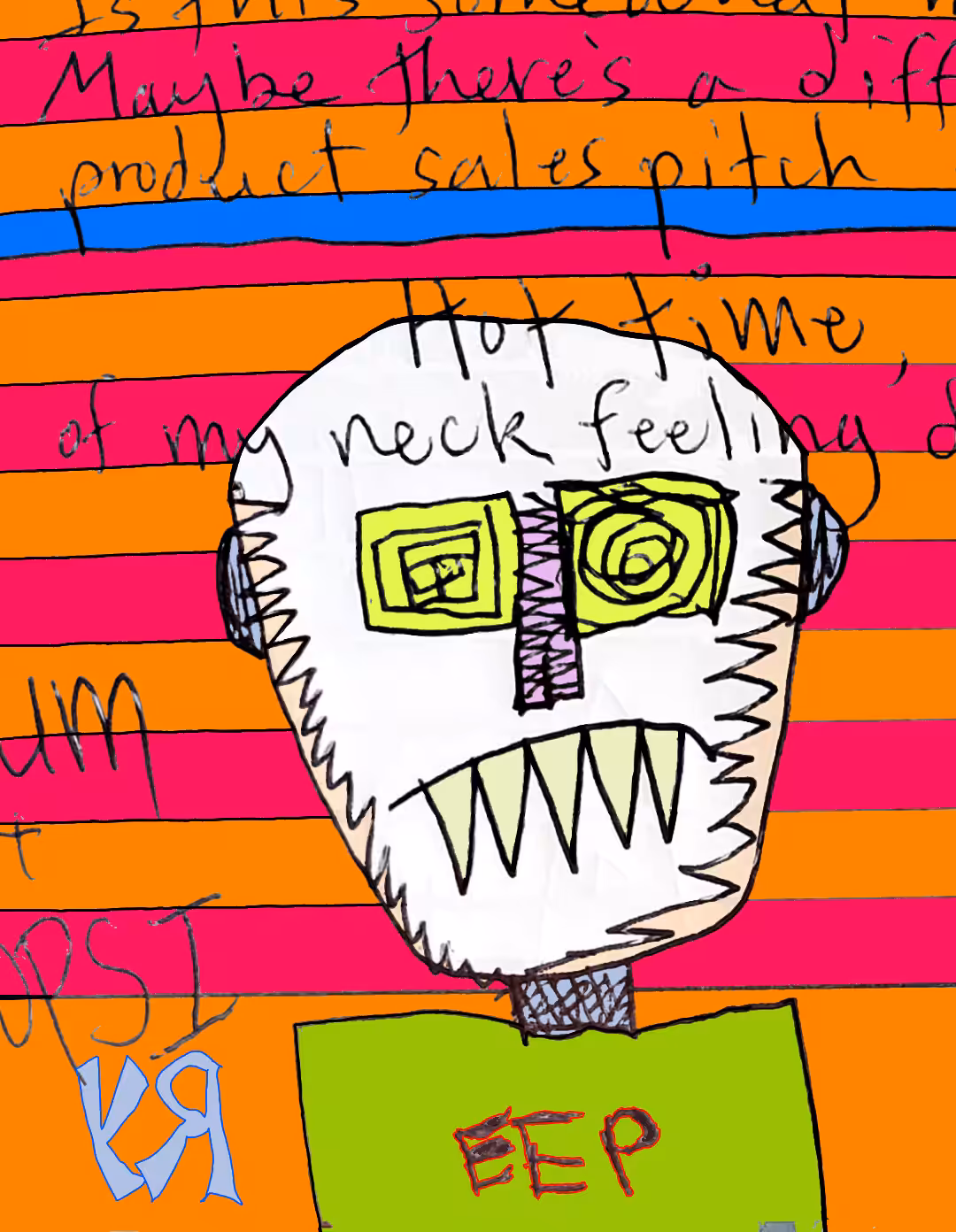 "Product Sales Pitch" by Richard F. Yates (Holy Fool)