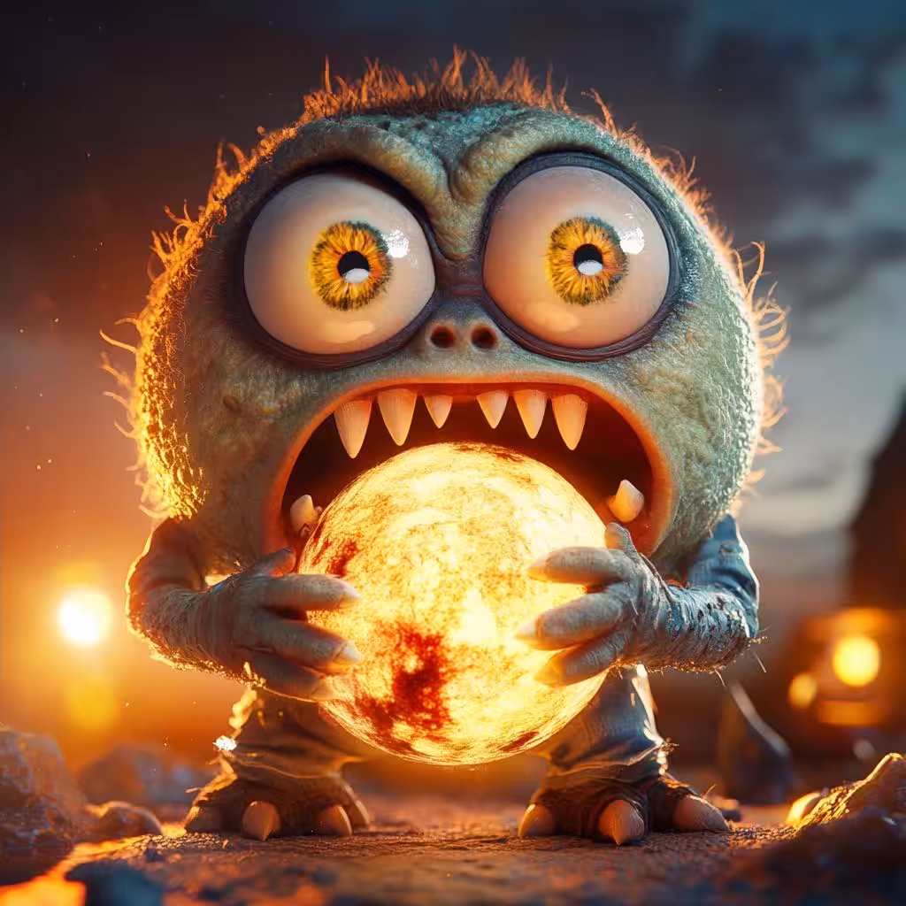 The Shocked Keeper of the Bloody Moon