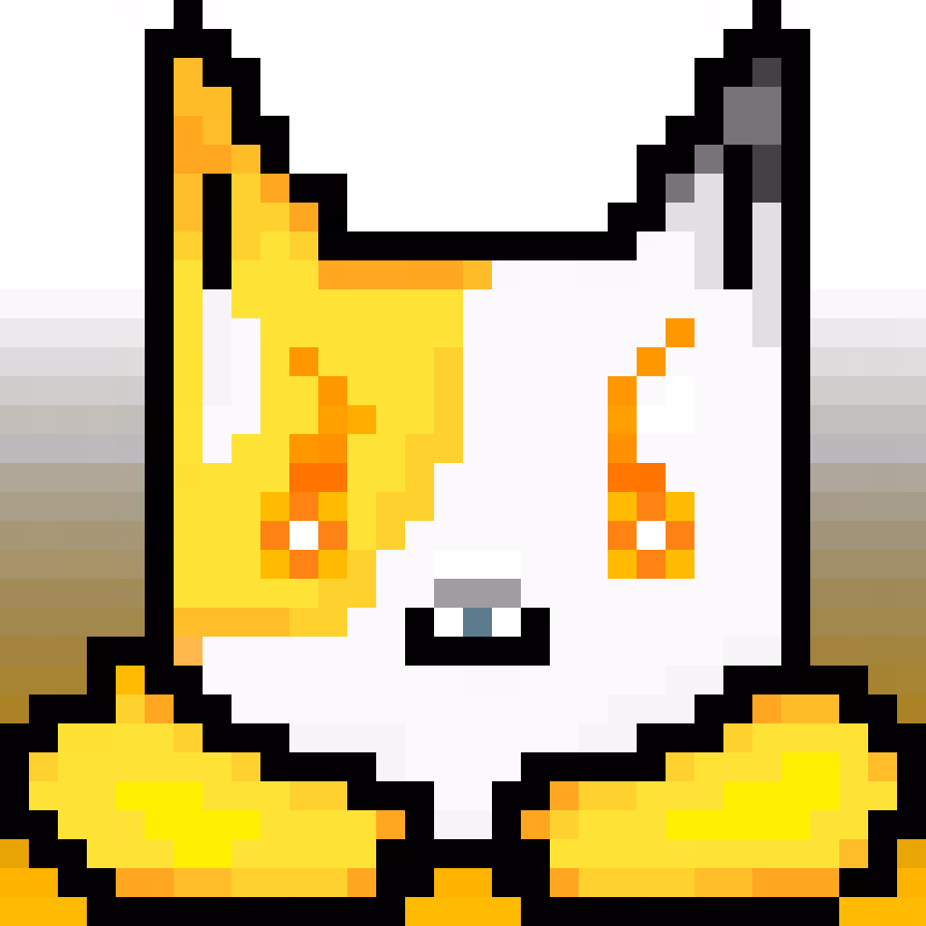 Tora Yellow White on Fire