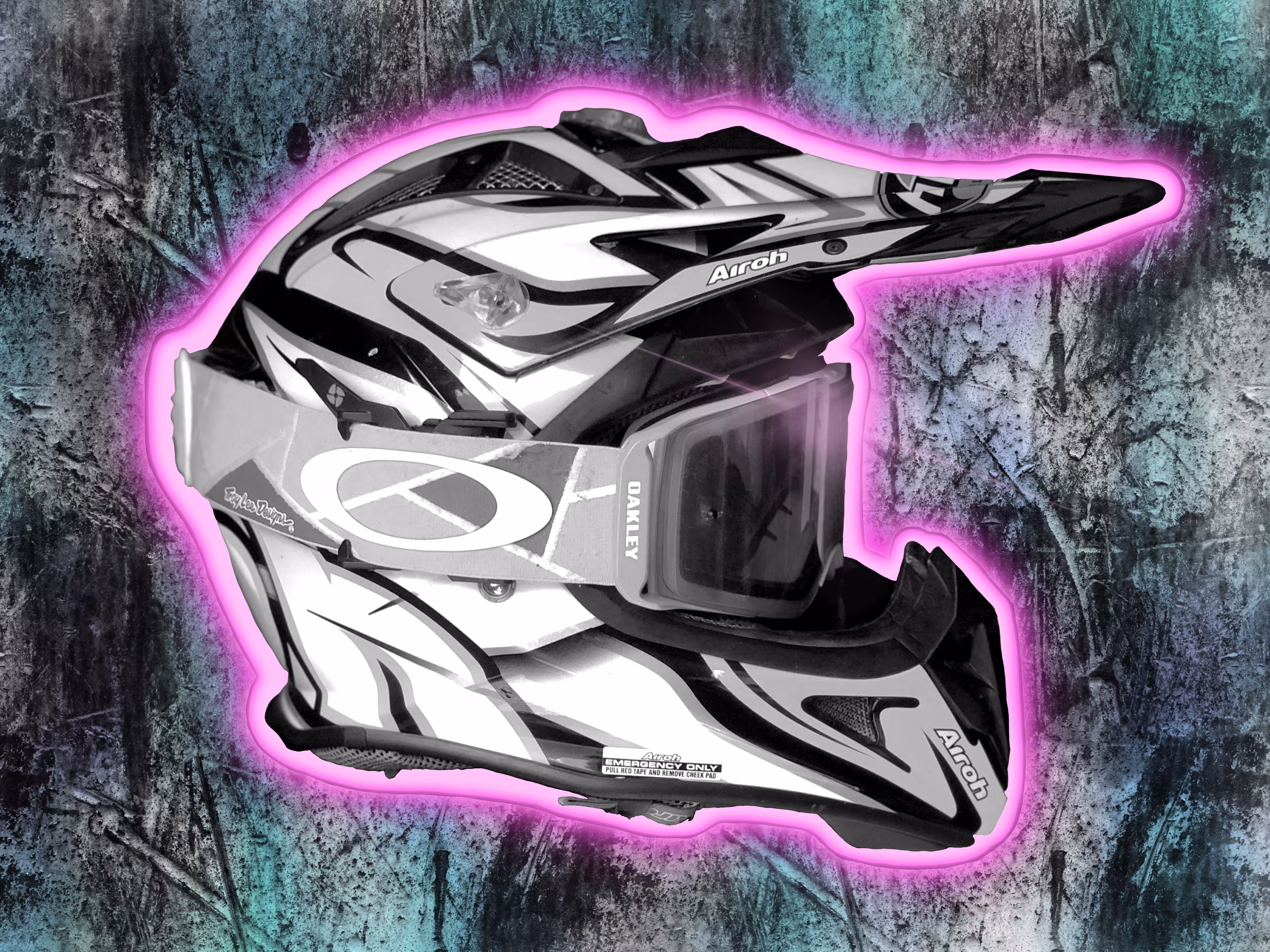 Neon Lit Helmet 