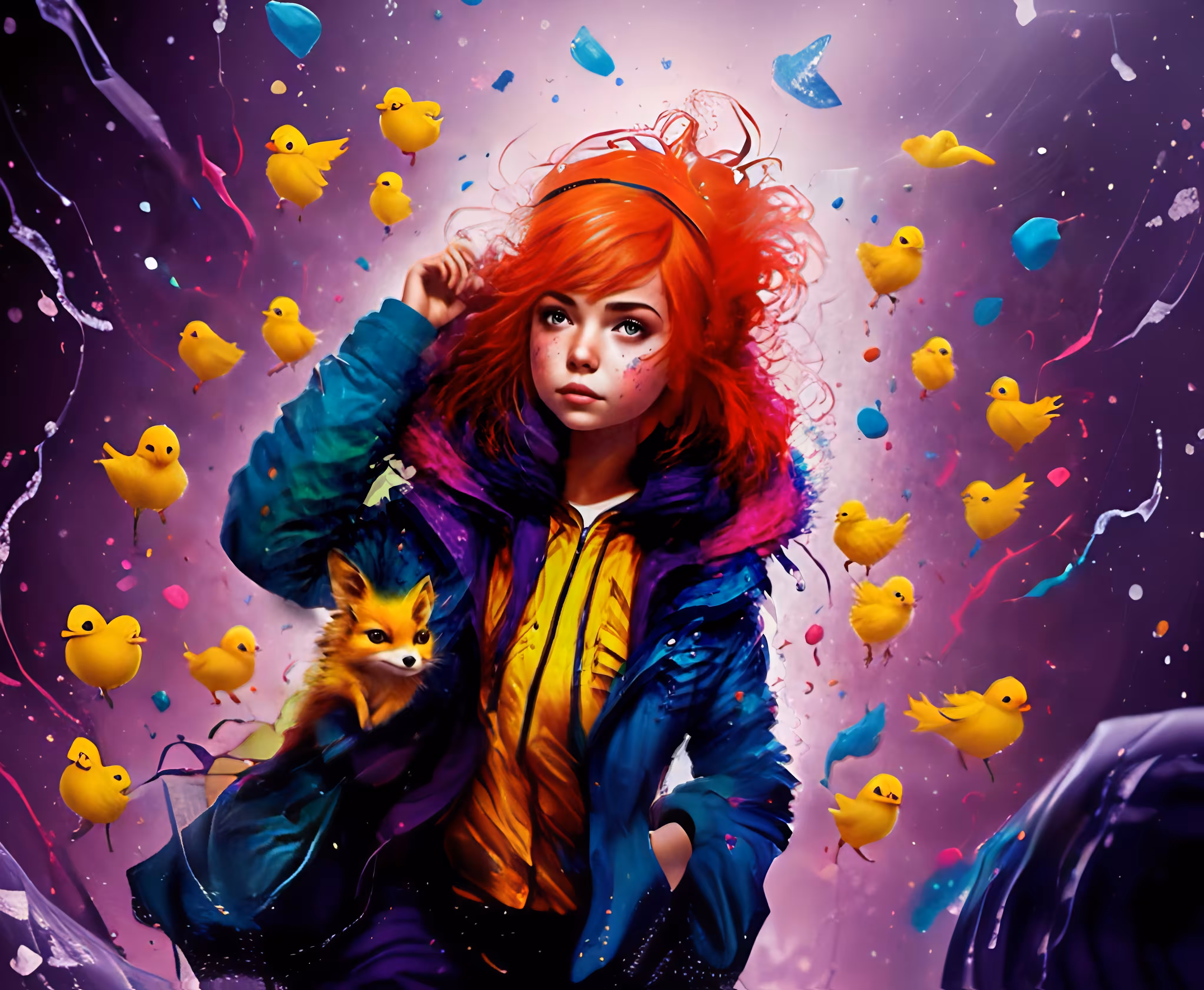 Modelled Collection: Chicks May Have a Fox