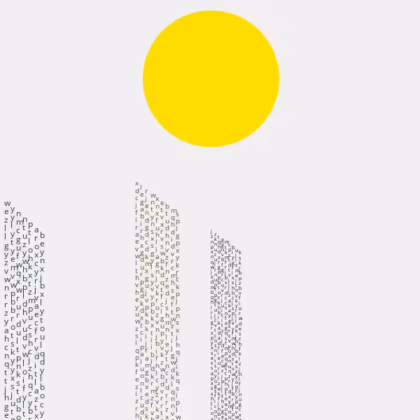 Building of letters #28