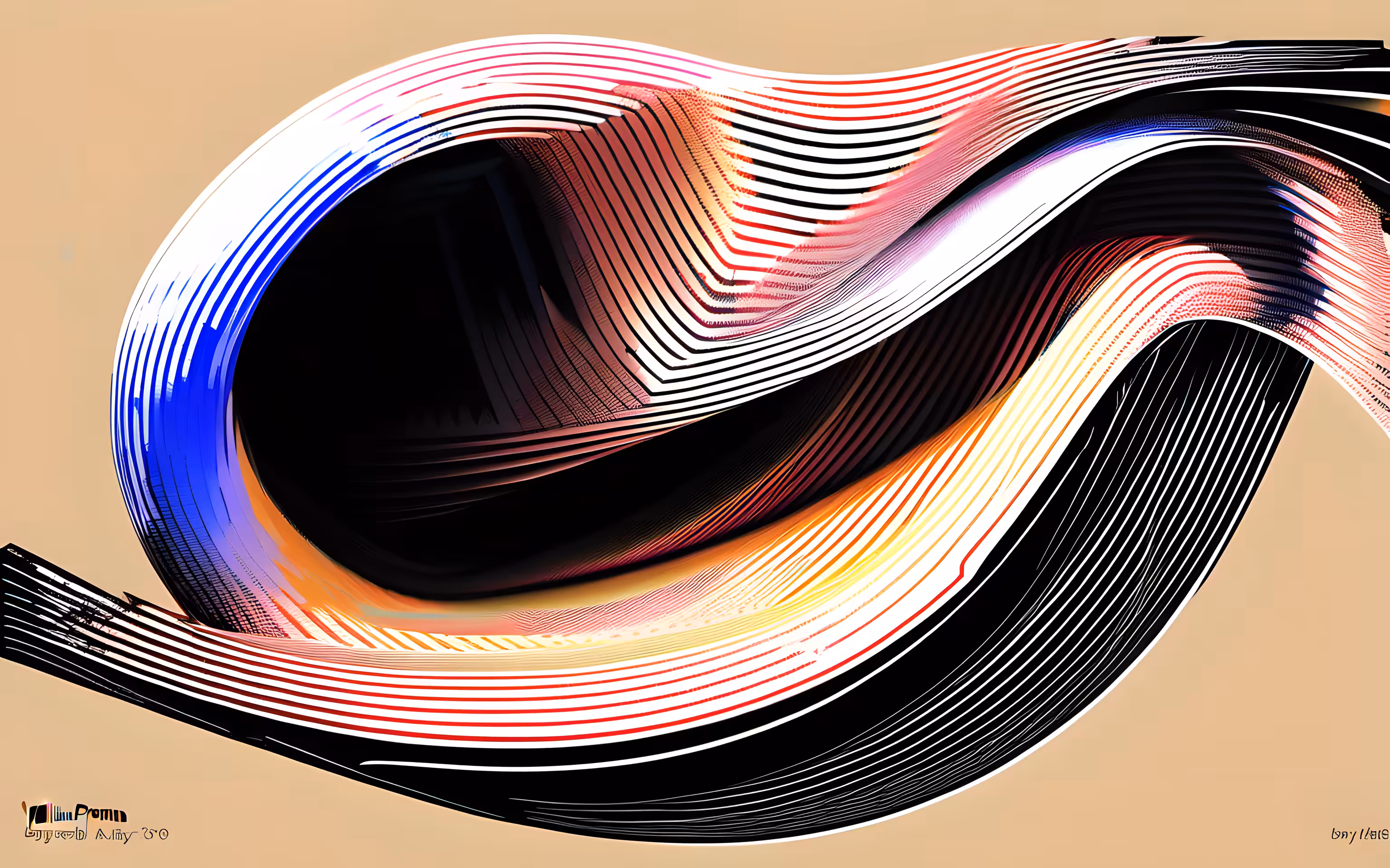 AI imagines famous generative artworks #75