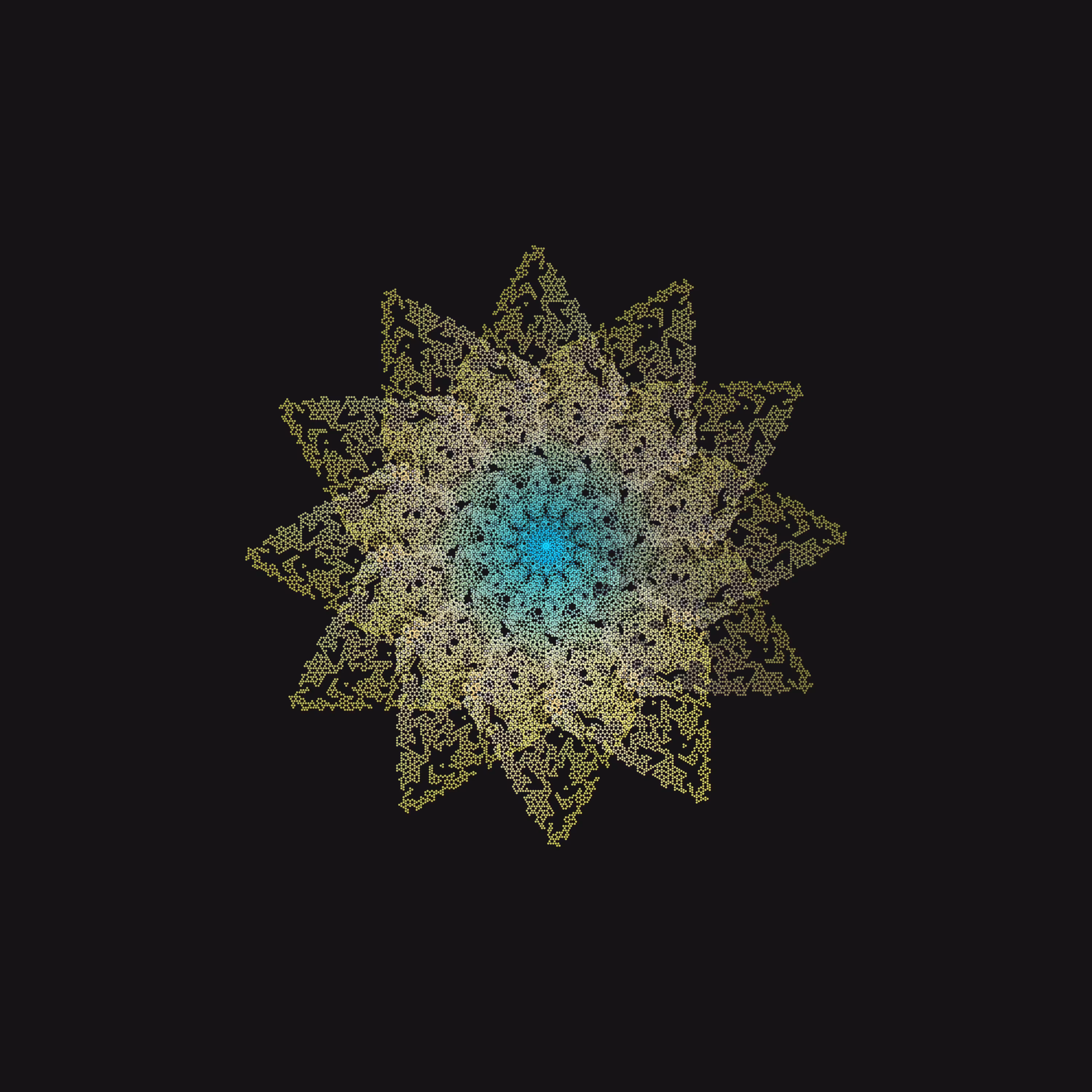 Life Meditation Cellular Automata Rule One- 1