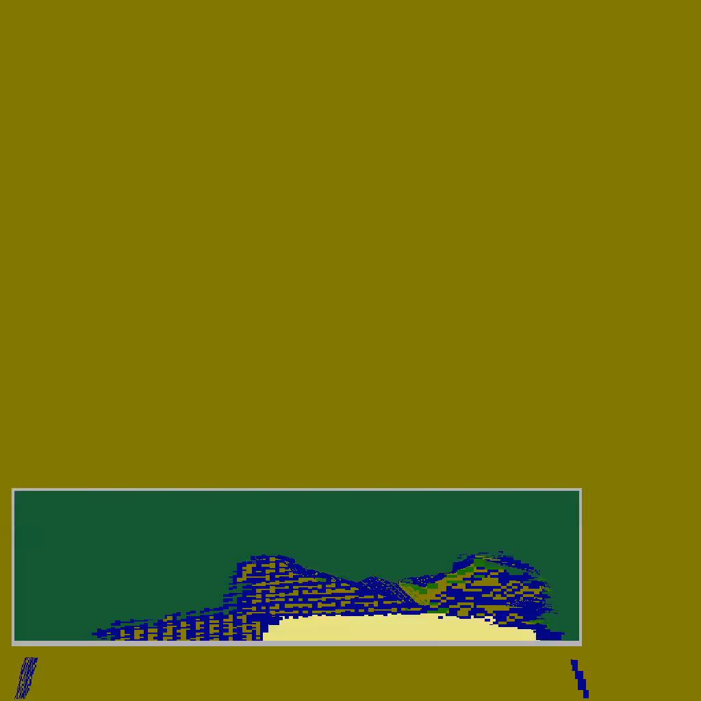 Empty aquarium