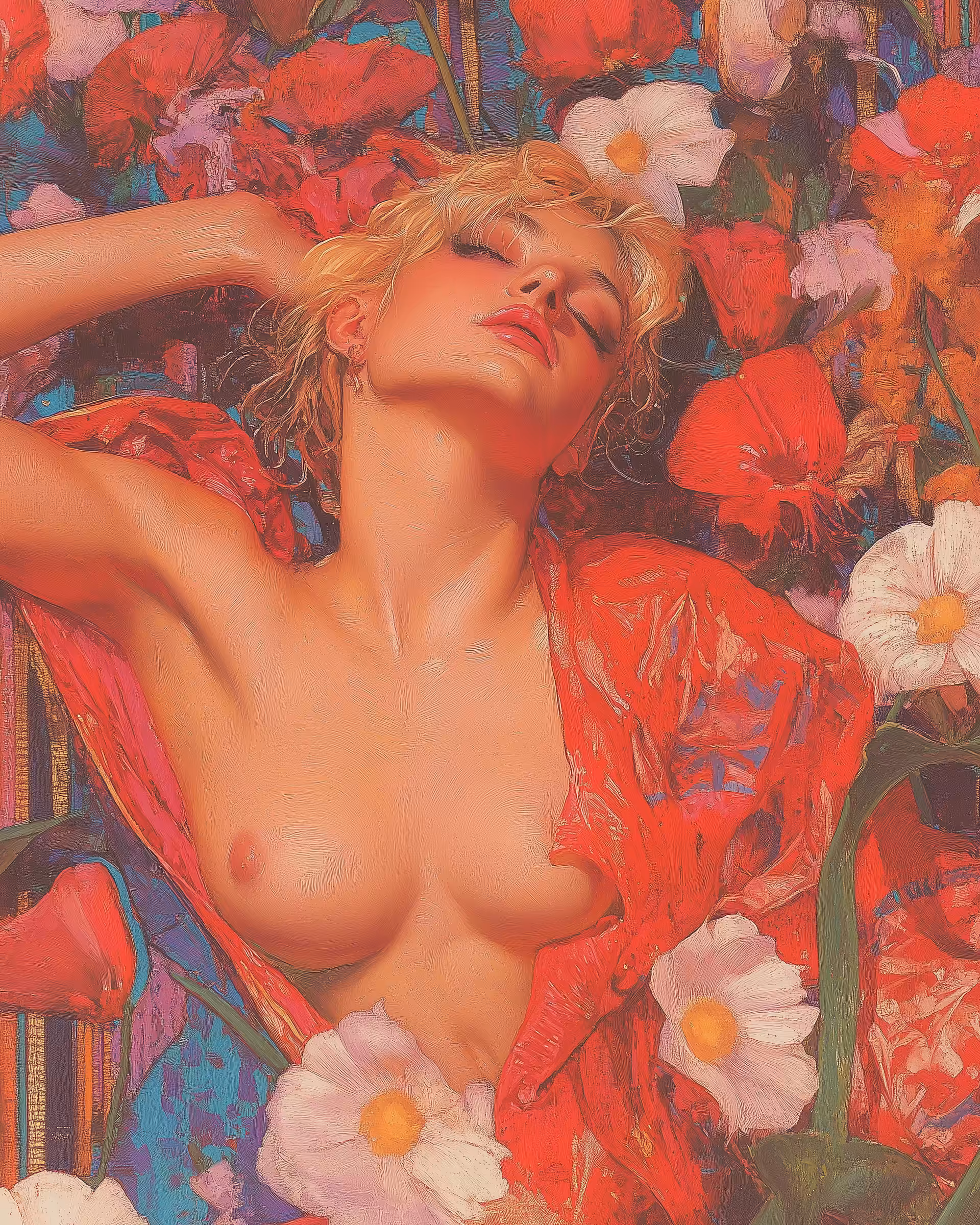 Rodeo posts: Soft petals, no hesitation.