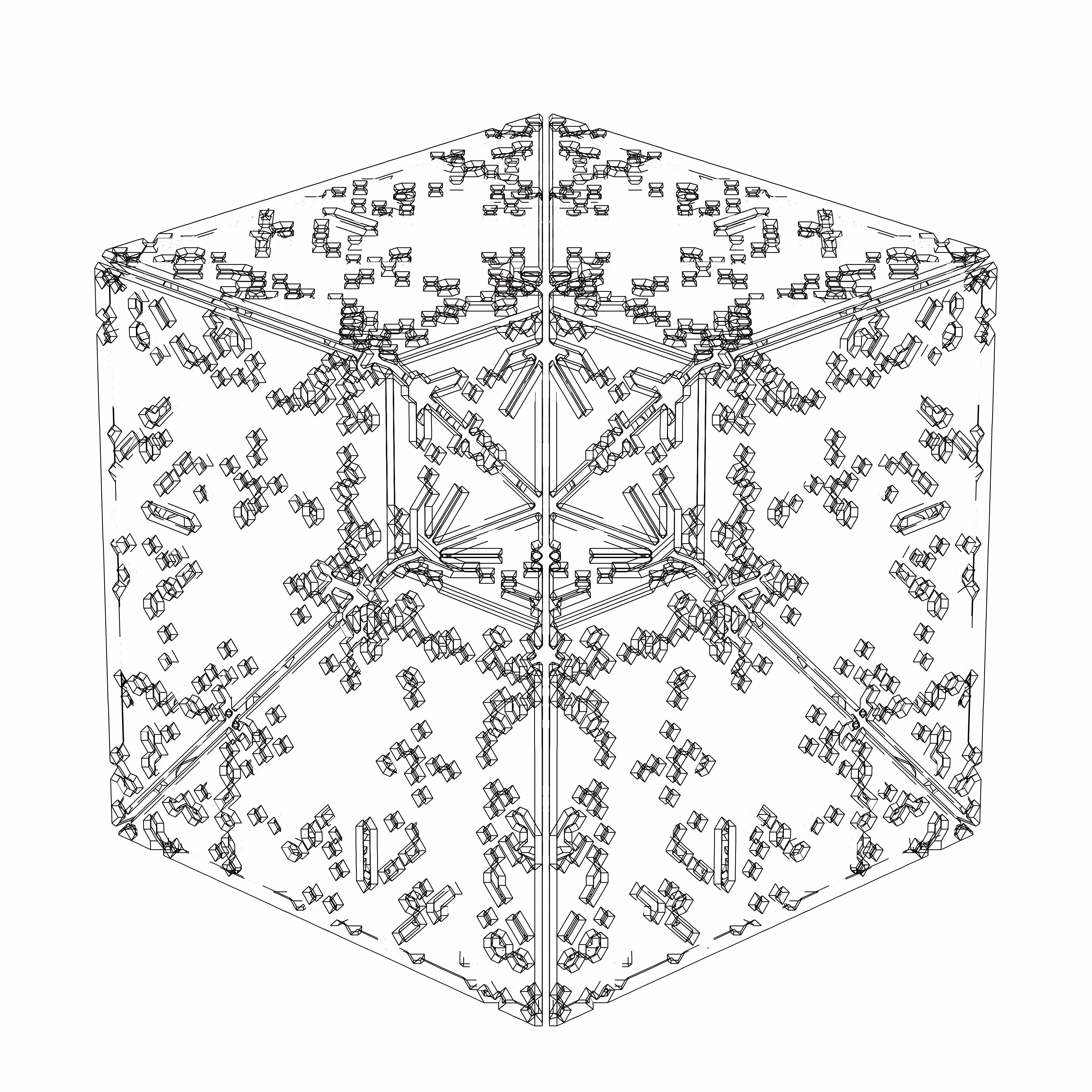 LL21 Alien Art Cube #258