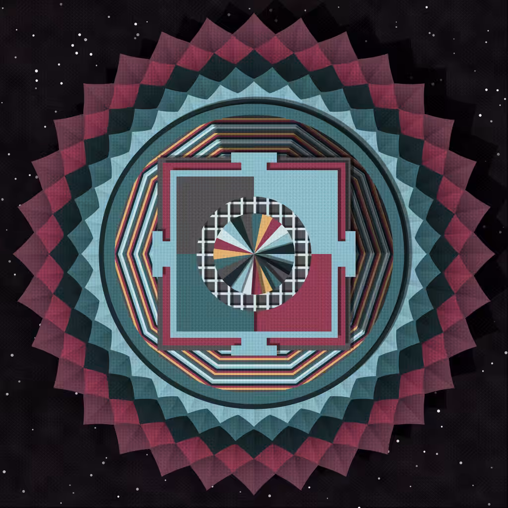 Paper Mandala #51