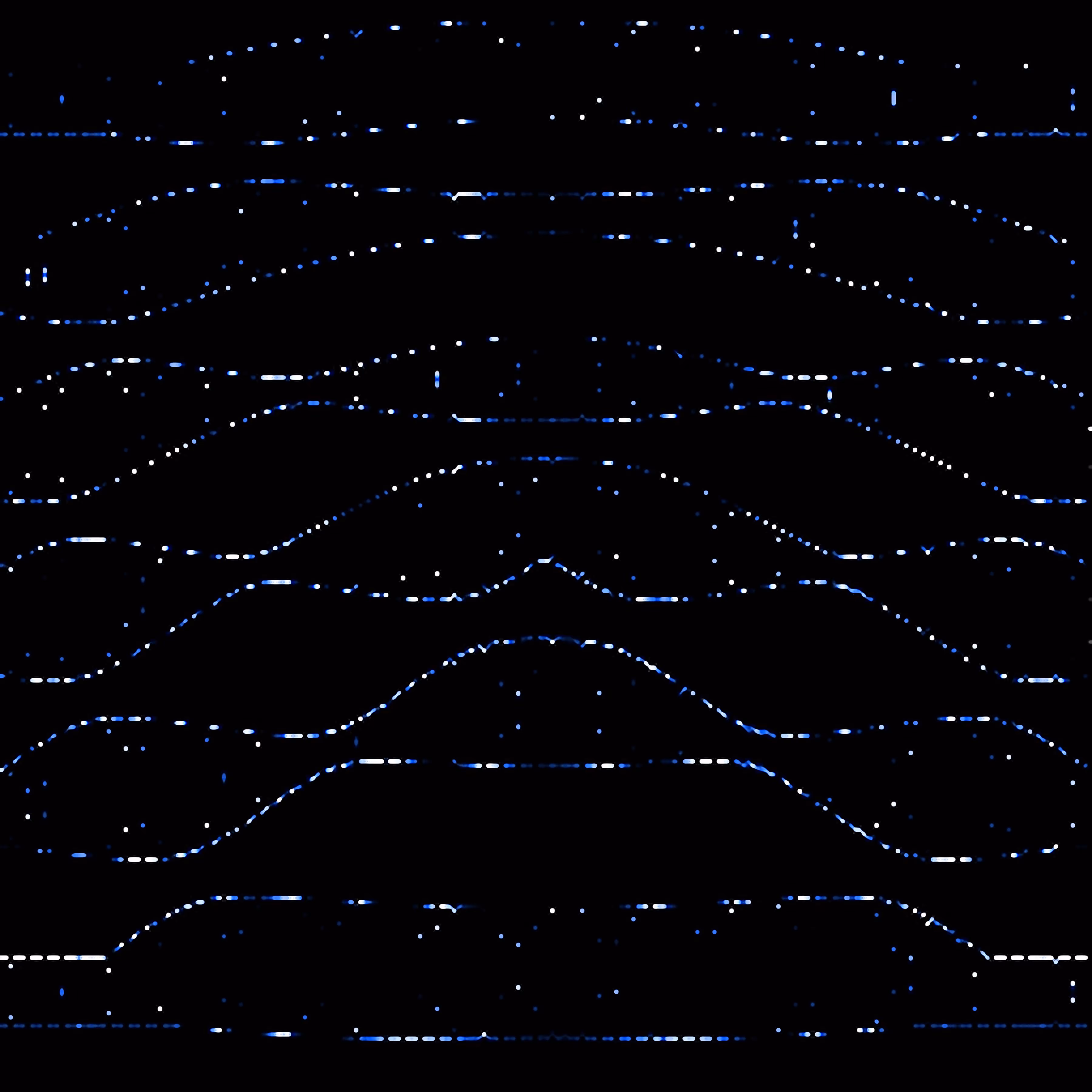 Deep Neural Paintings _Spider Web_Blue 
