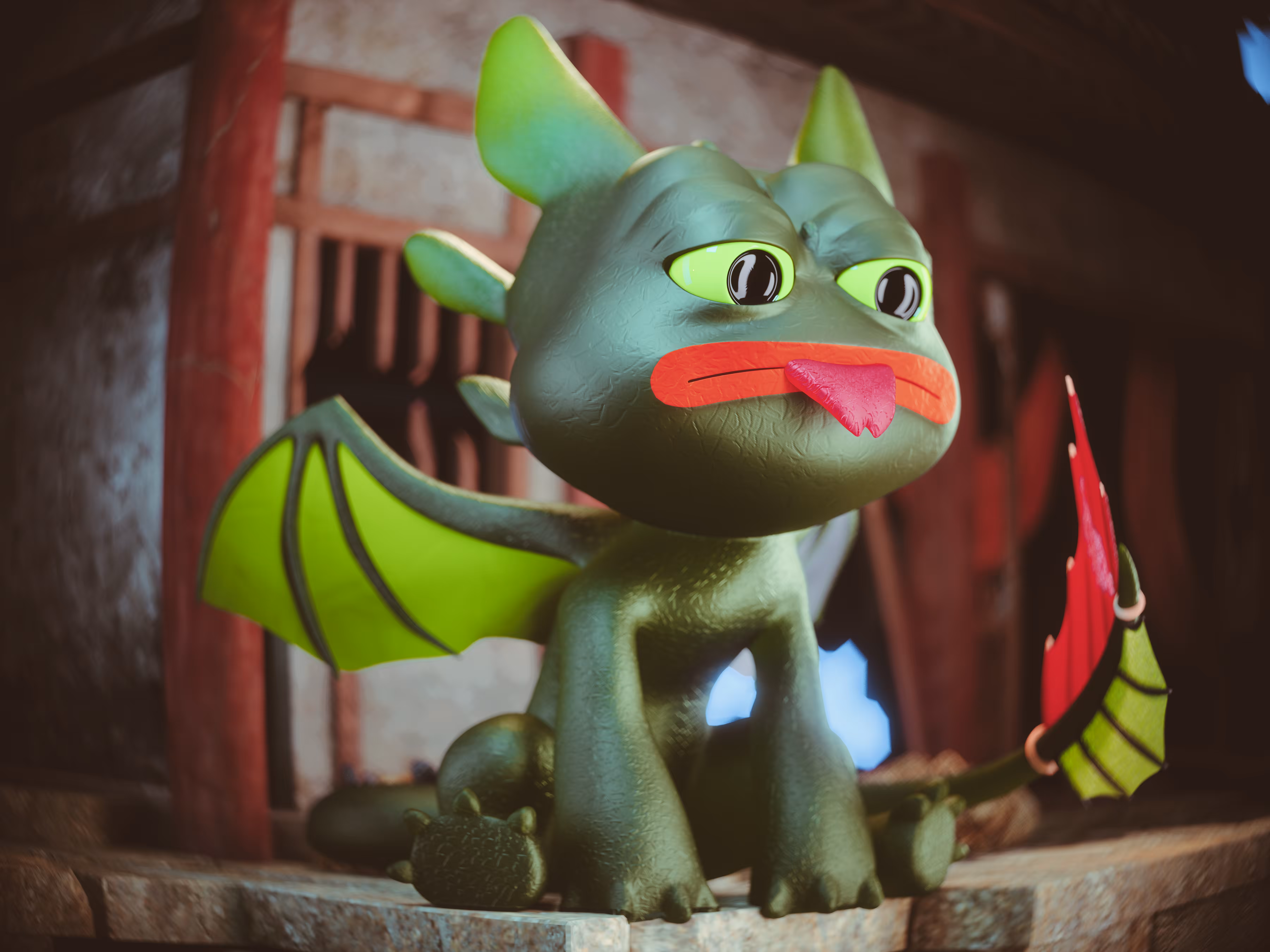 メカ Toothless Pepe 🐸