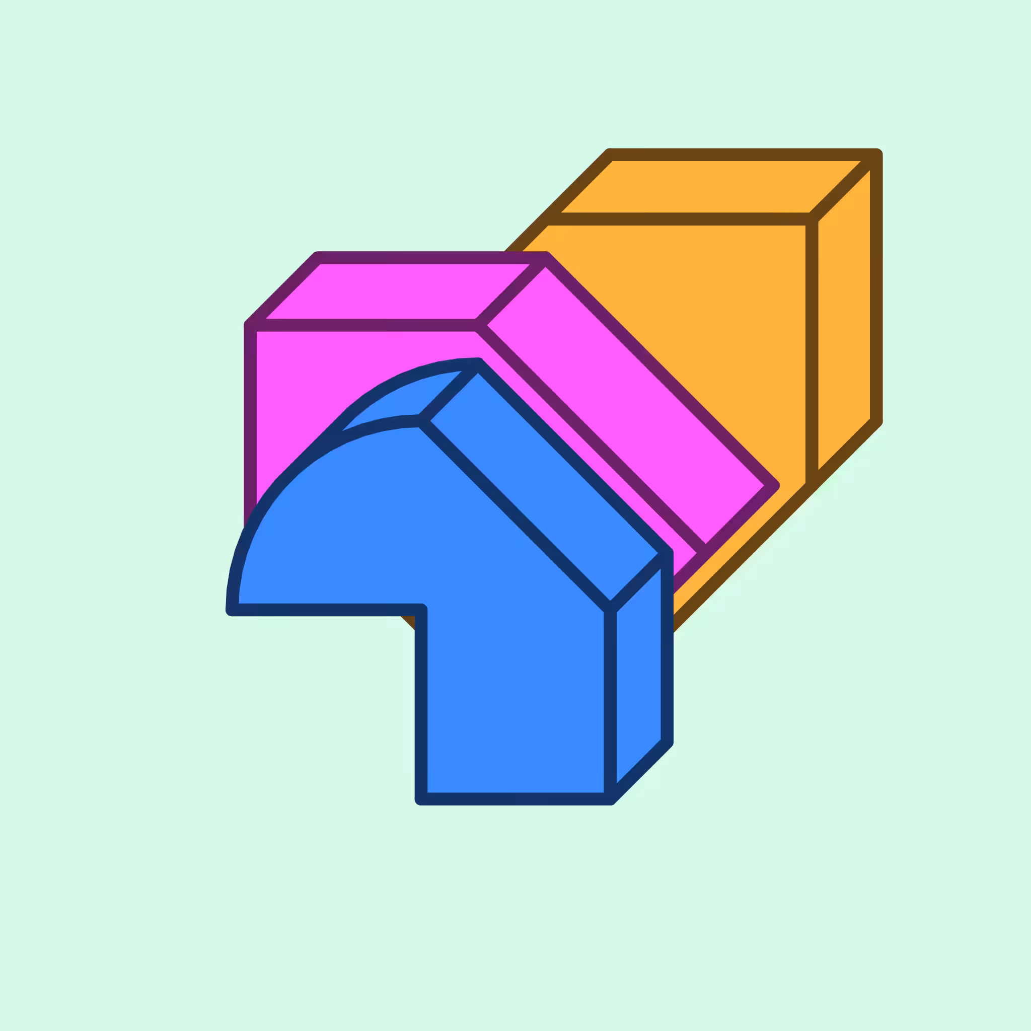 Calm shapes #398