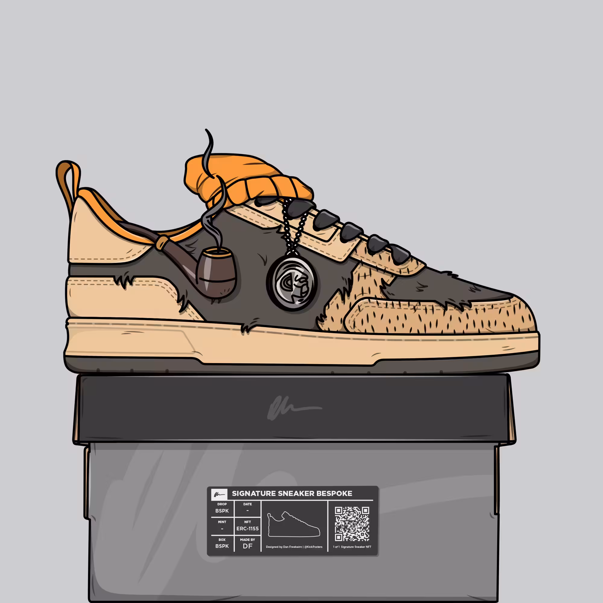 Signature Sneaker 'BAYC #4148'
