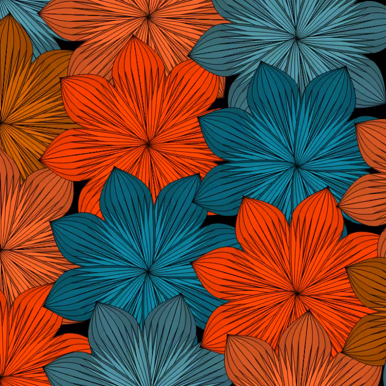 Geo Flowers #2
