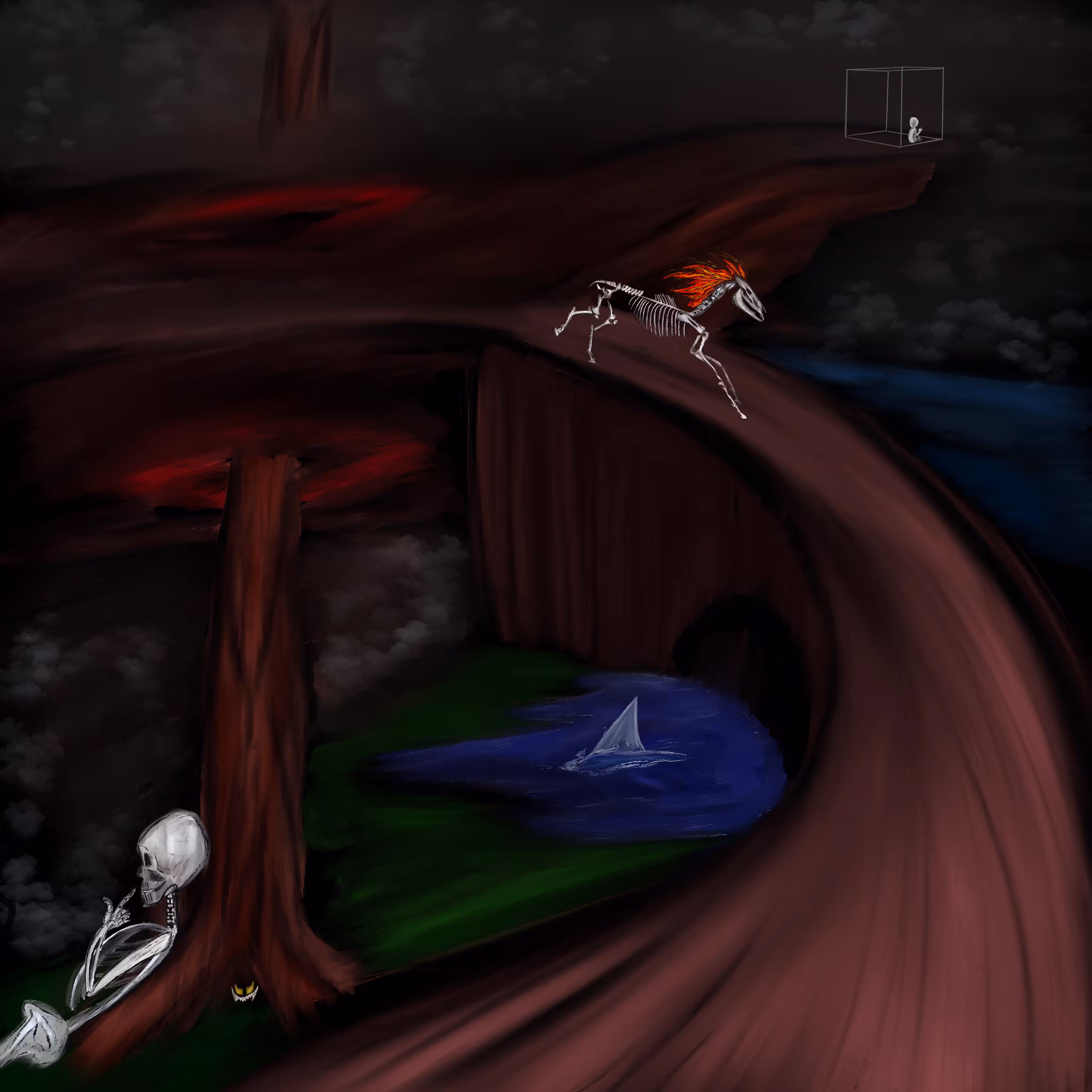 a SHaKeSPeaReaN SCReaM..: "THeRe's FuN DoWN HeRe aT LeaST.."