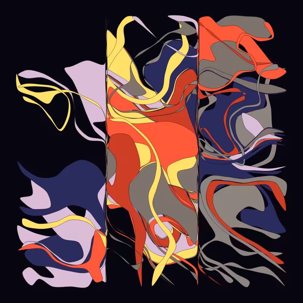 Geometric colorful shapes 3 #80