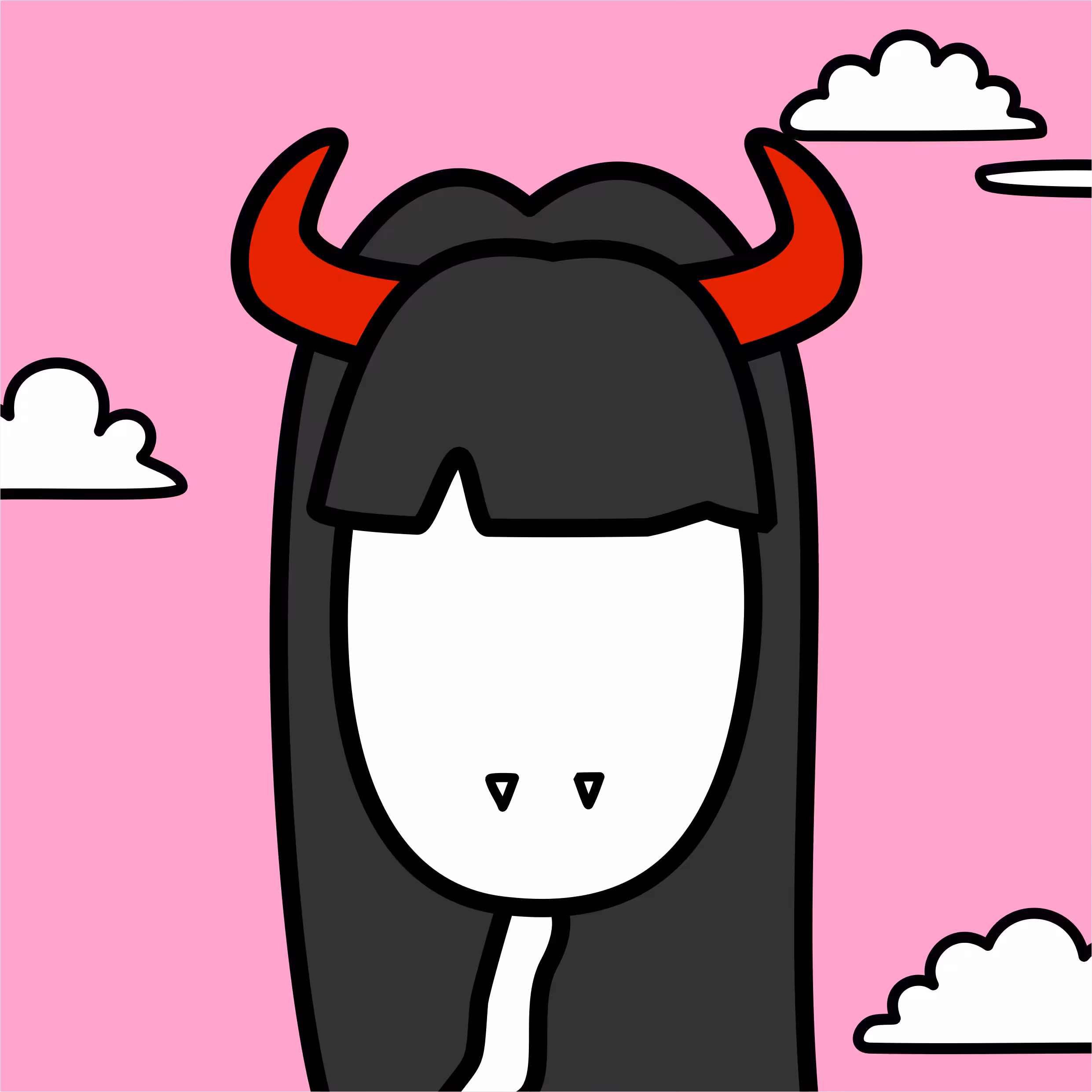 Black devil girl