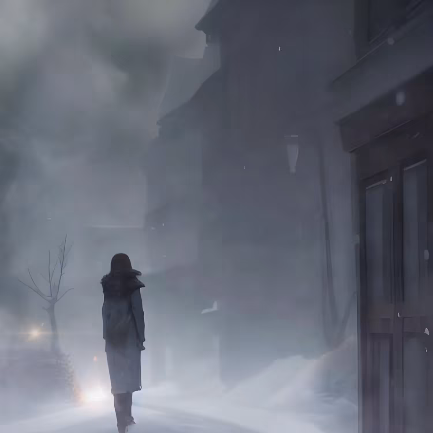 dark house