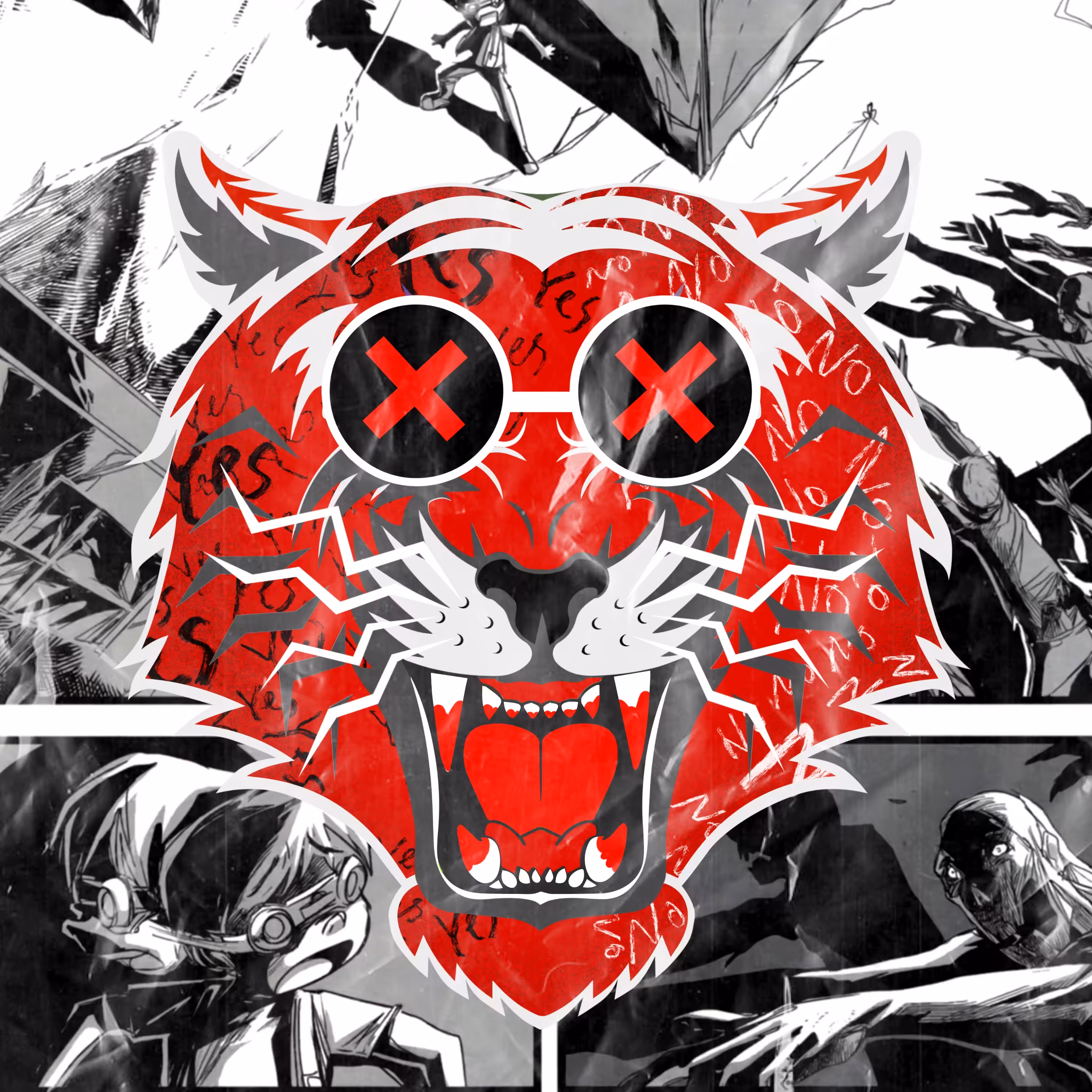 CRYPTO TIGER FACE #41