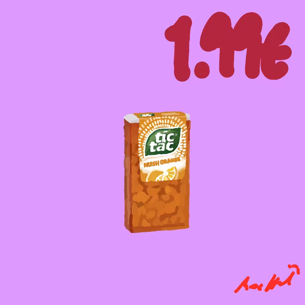 TicTac Fresh Orange, 18g