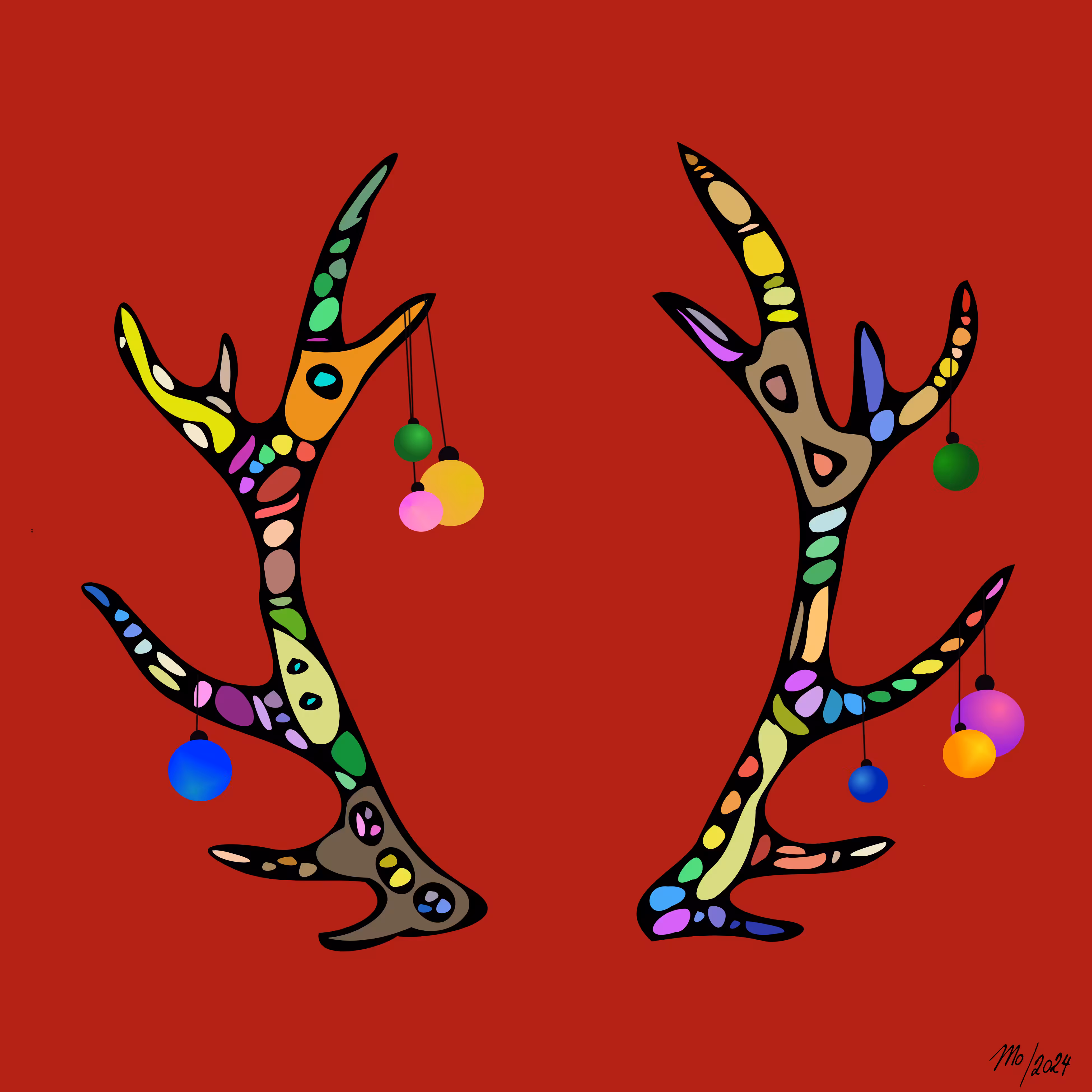Gifts: Monika's Art: Christmas Card 2024