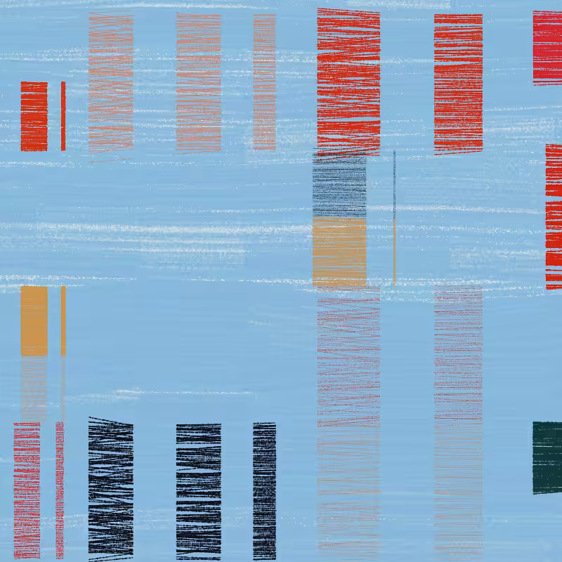 Composition #3 Patchwork Quilt #183