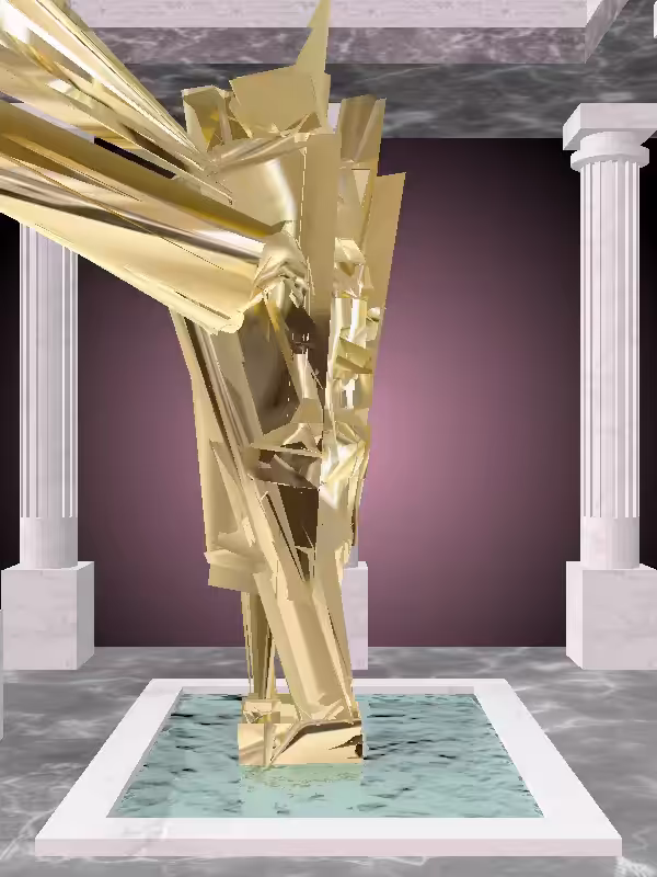 HeavenComputer: The Robotic Fool's Gold Man #5033