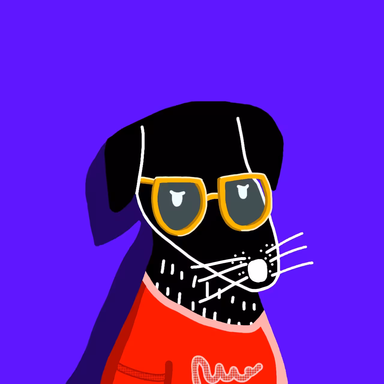 Nunin black dog.#06