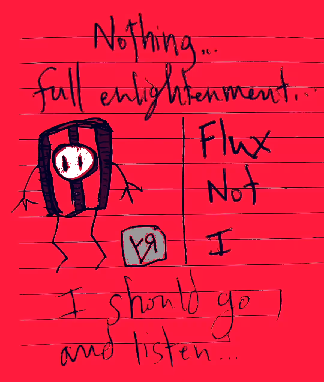 Flux Not I (Better Read Than Dead)