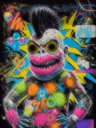 Freakster #31 Creepy punk Zac