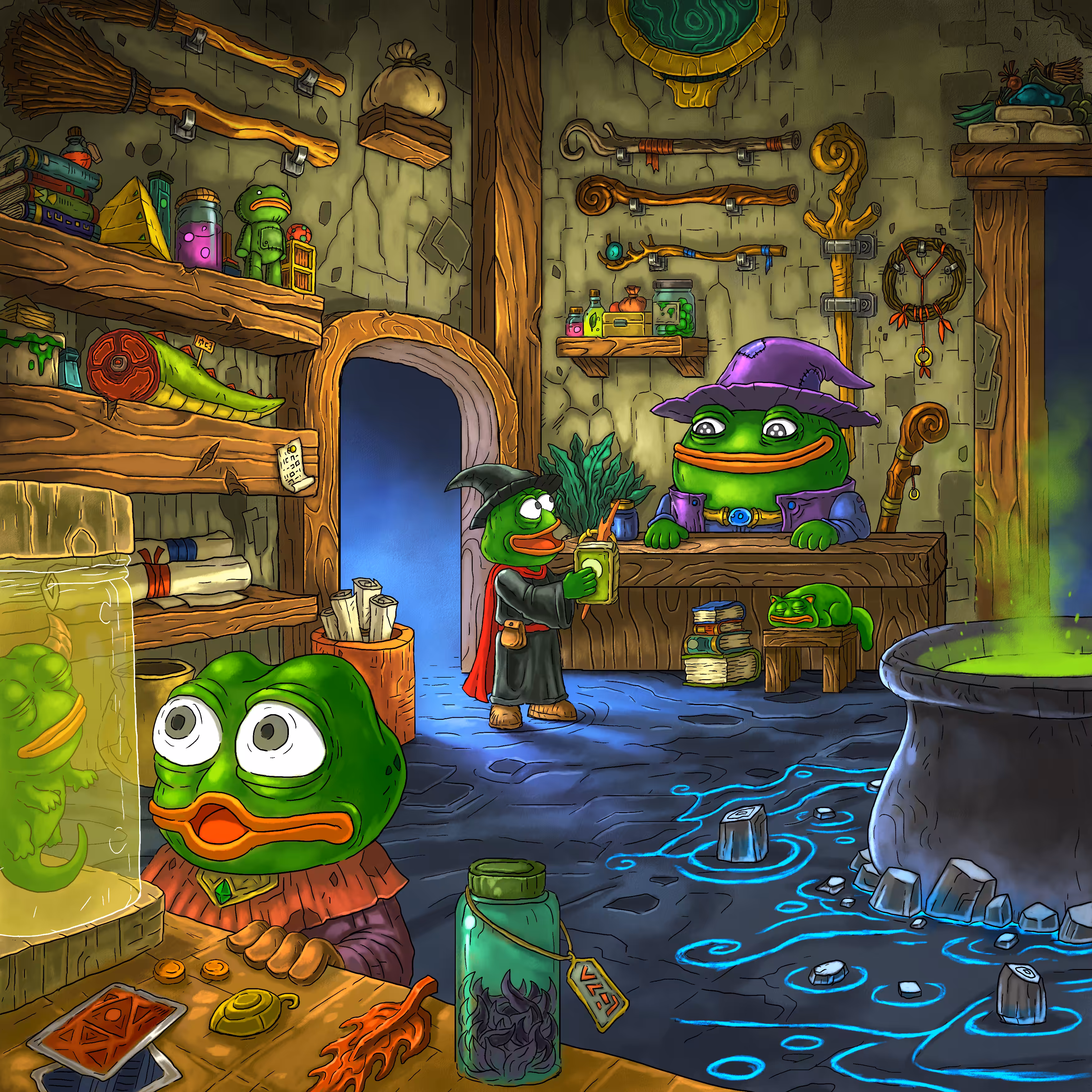 Pepe Magic Shop