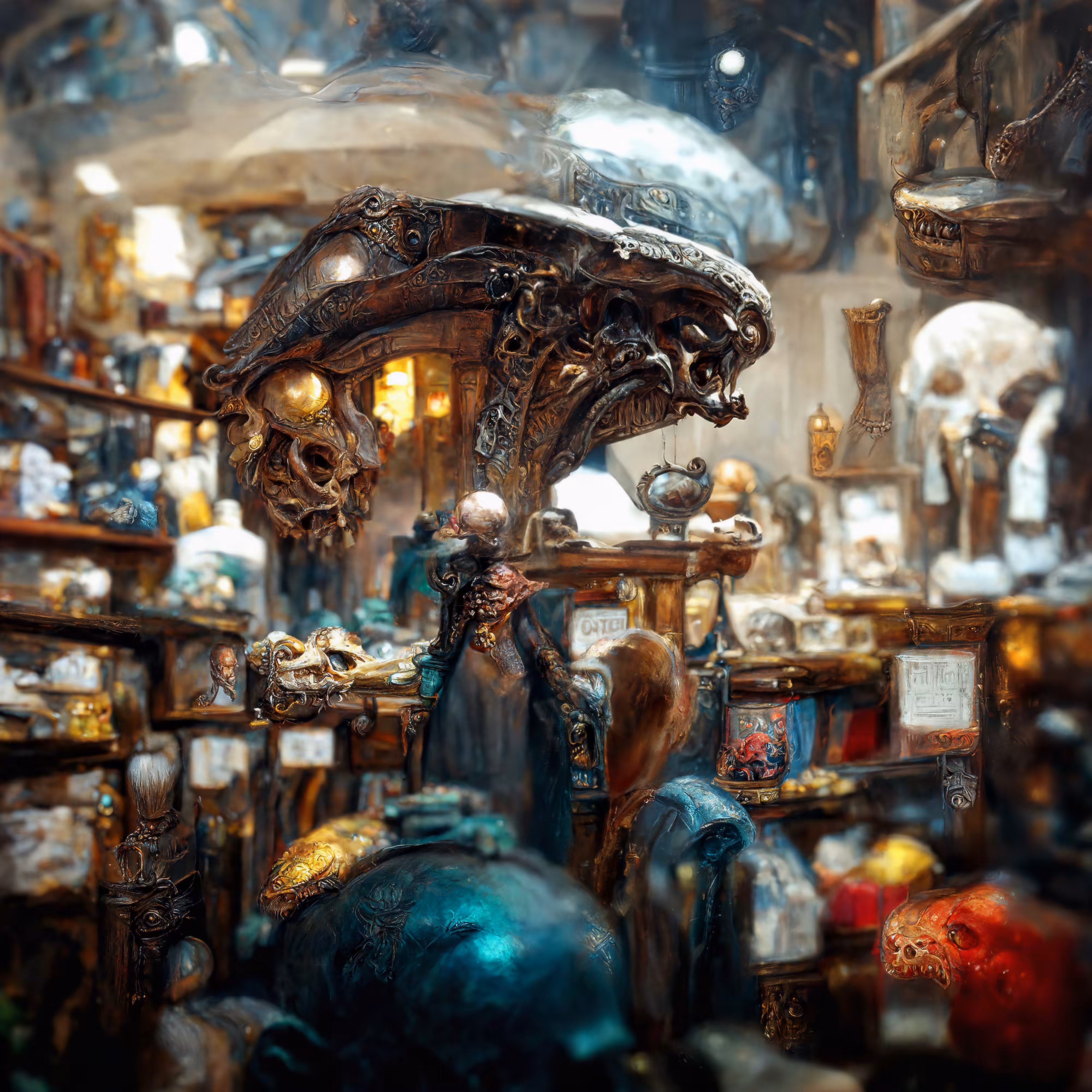 Journey #22 - Oddities and ancient alien artifacts, shopping district Orion