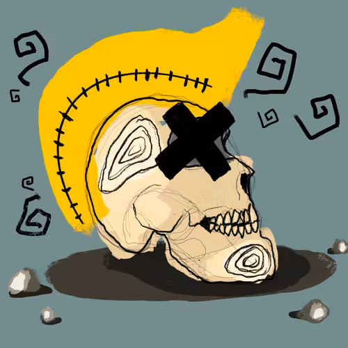 LOST SKULLS: Lost skull #001