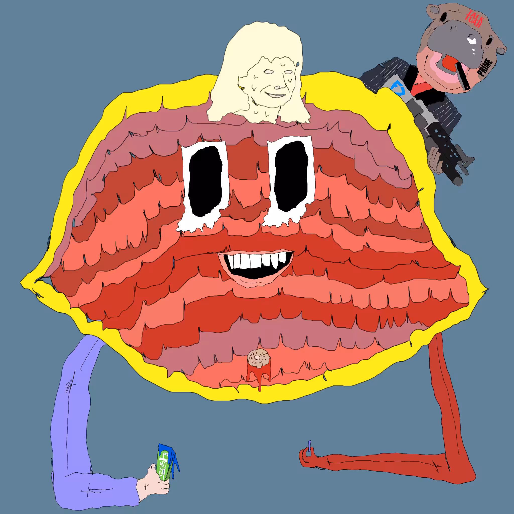 gristle buddeez worldwide: buddee #1700