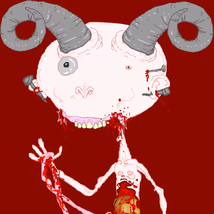 Ugly Devil Boy #1223