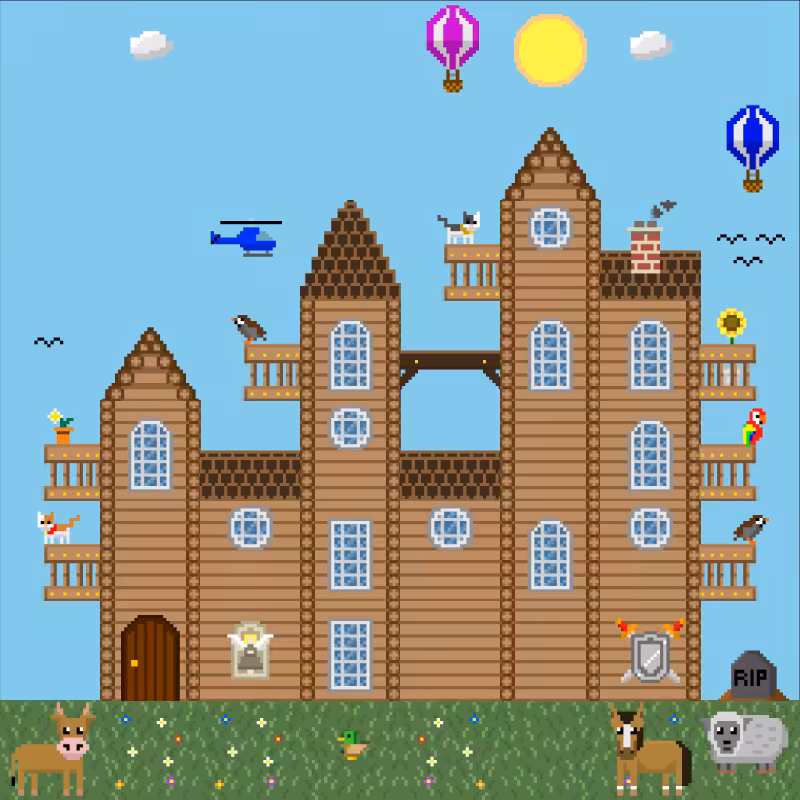 2D Mansion #899
