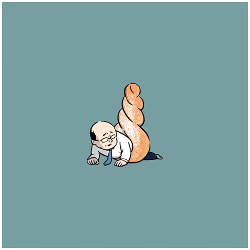 Expansion Wearable Donuts: Donuts Hole-Salaryman 1.0_half #004