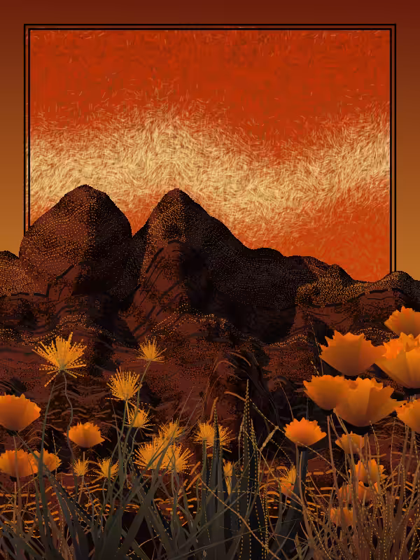 Desert Sun Rising #67