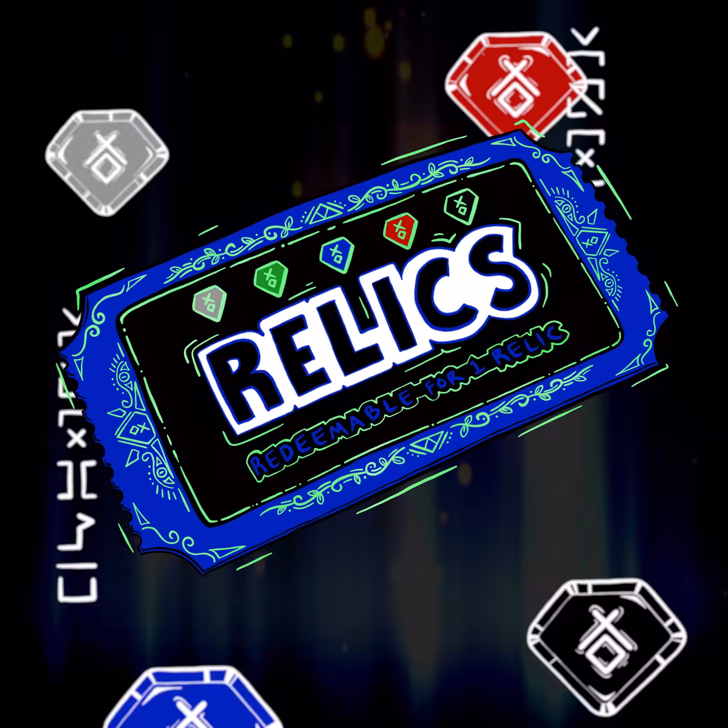 RELICS Ticket - IDOL Holders & Partners #148/450